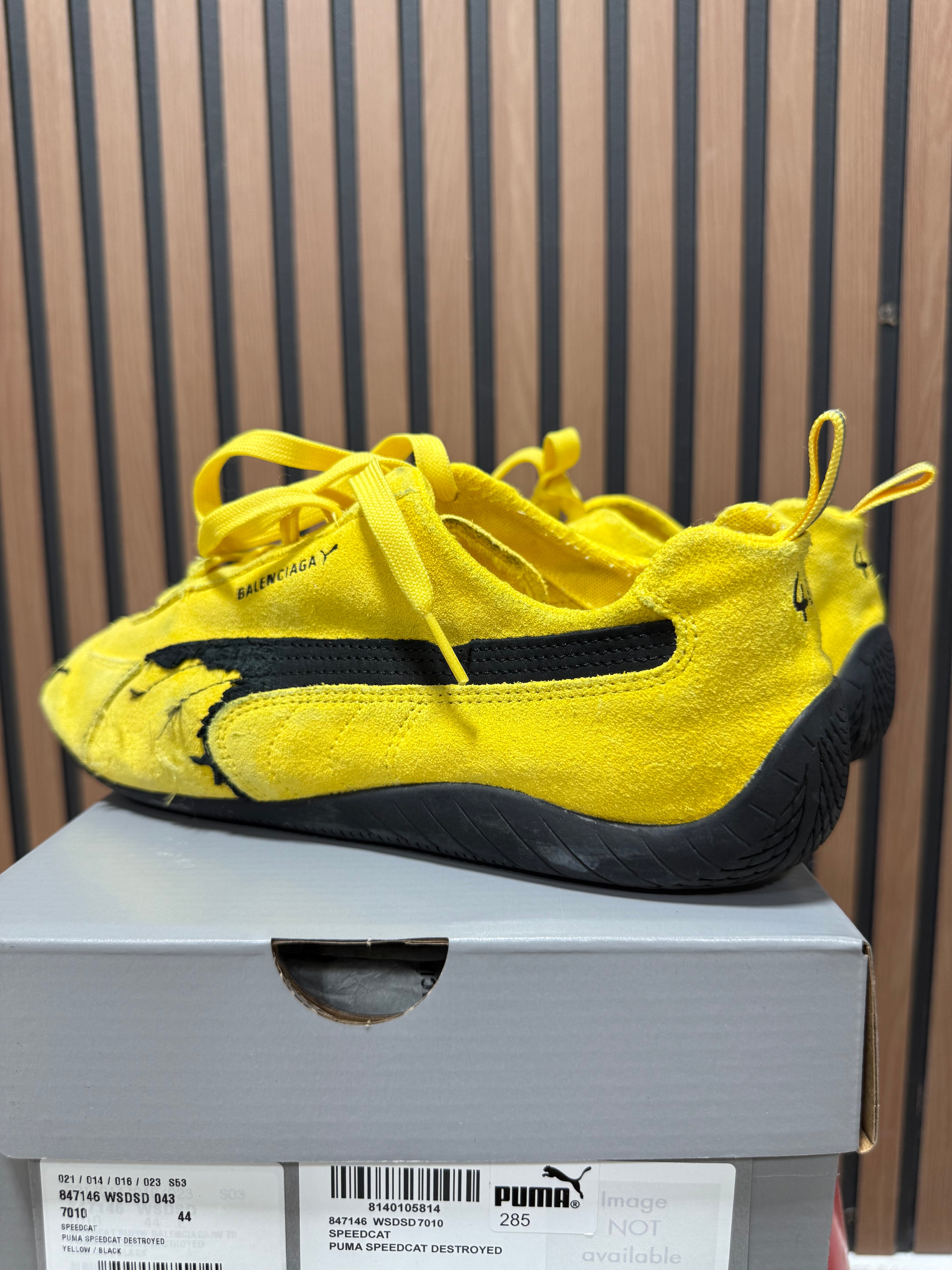 Balenciaga x Puma Yellow Sz 44
