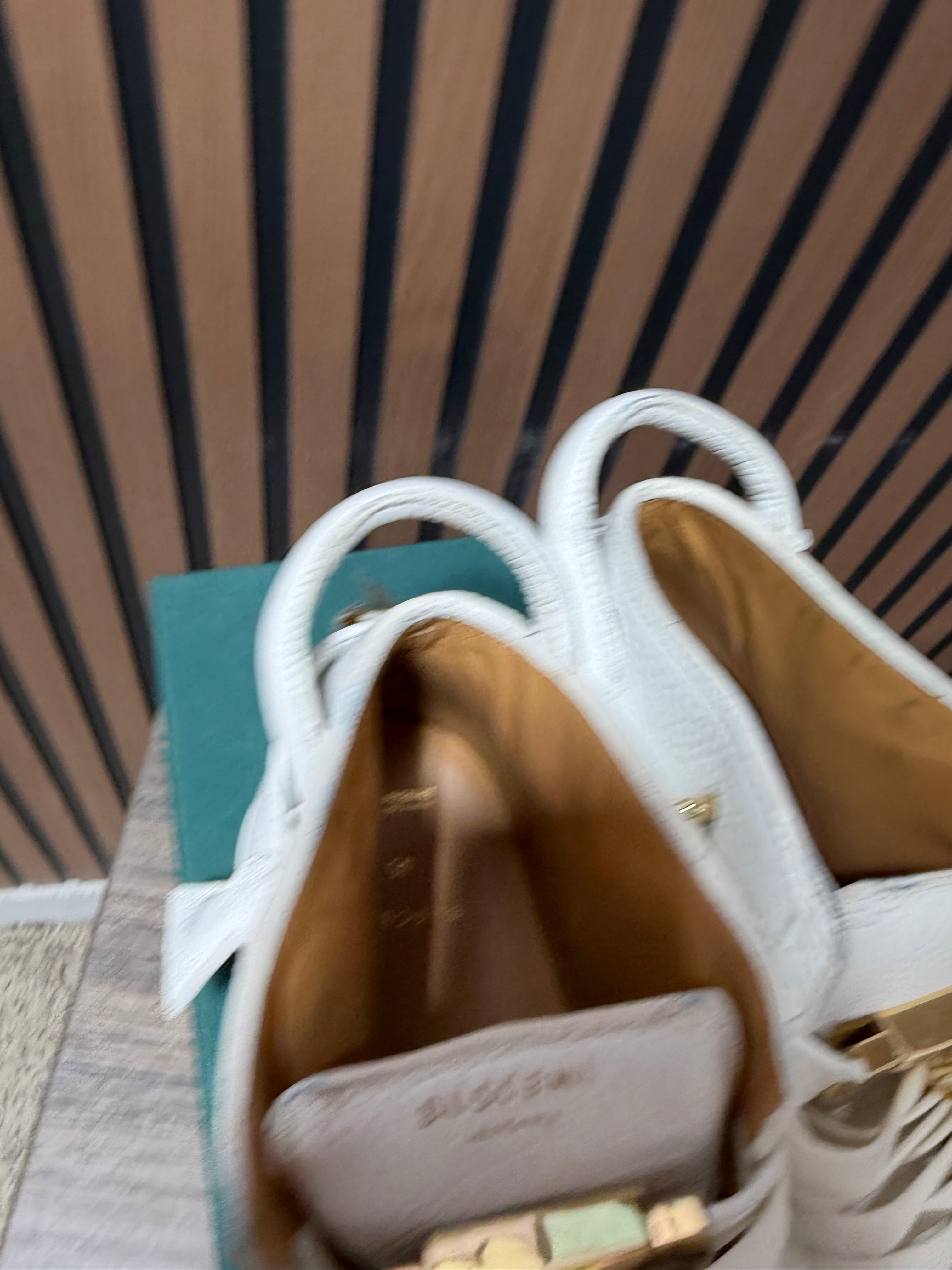 Buscemi 100MM White Hight Top Sneakers Size:45 SEE PICTURES