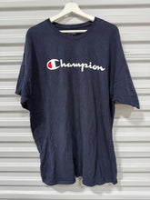 Load image into Gallery viewer, Champion T-Shirt Navy Sz XXL
