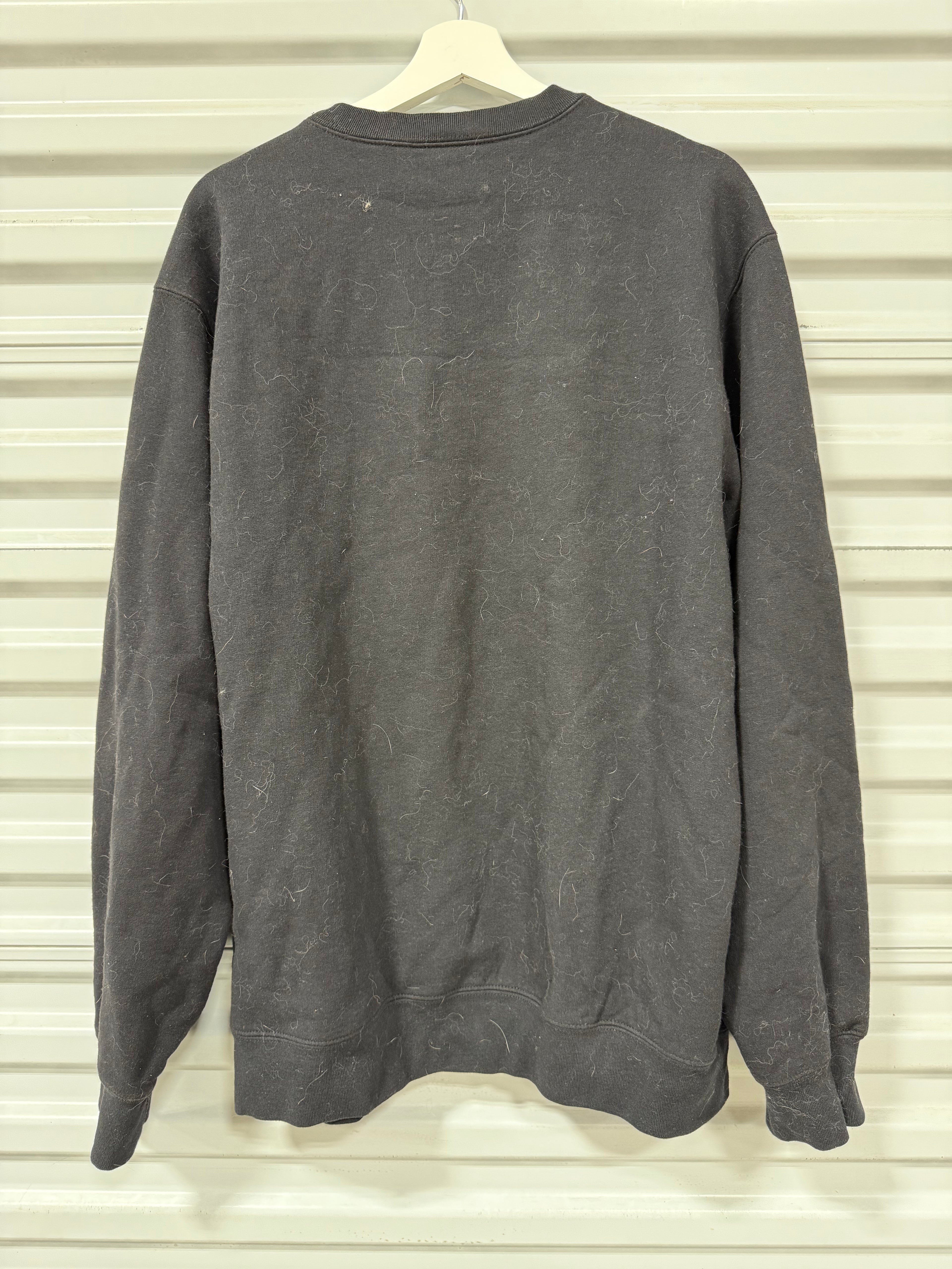 Supreme Small Box Logo Crew Neck Black Sz XL