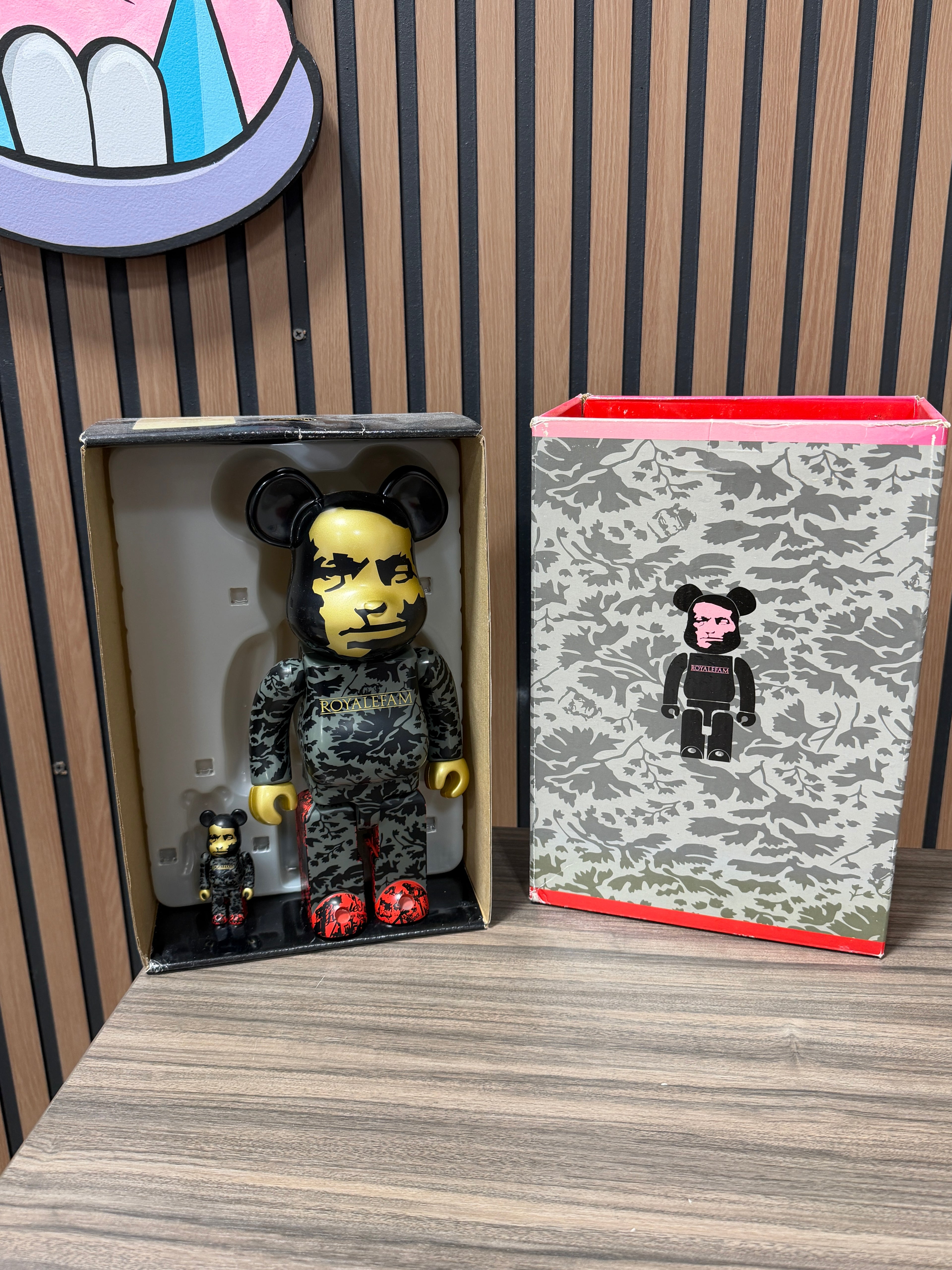 Bearbrick SBTG Royalfam 100% & 400% Set