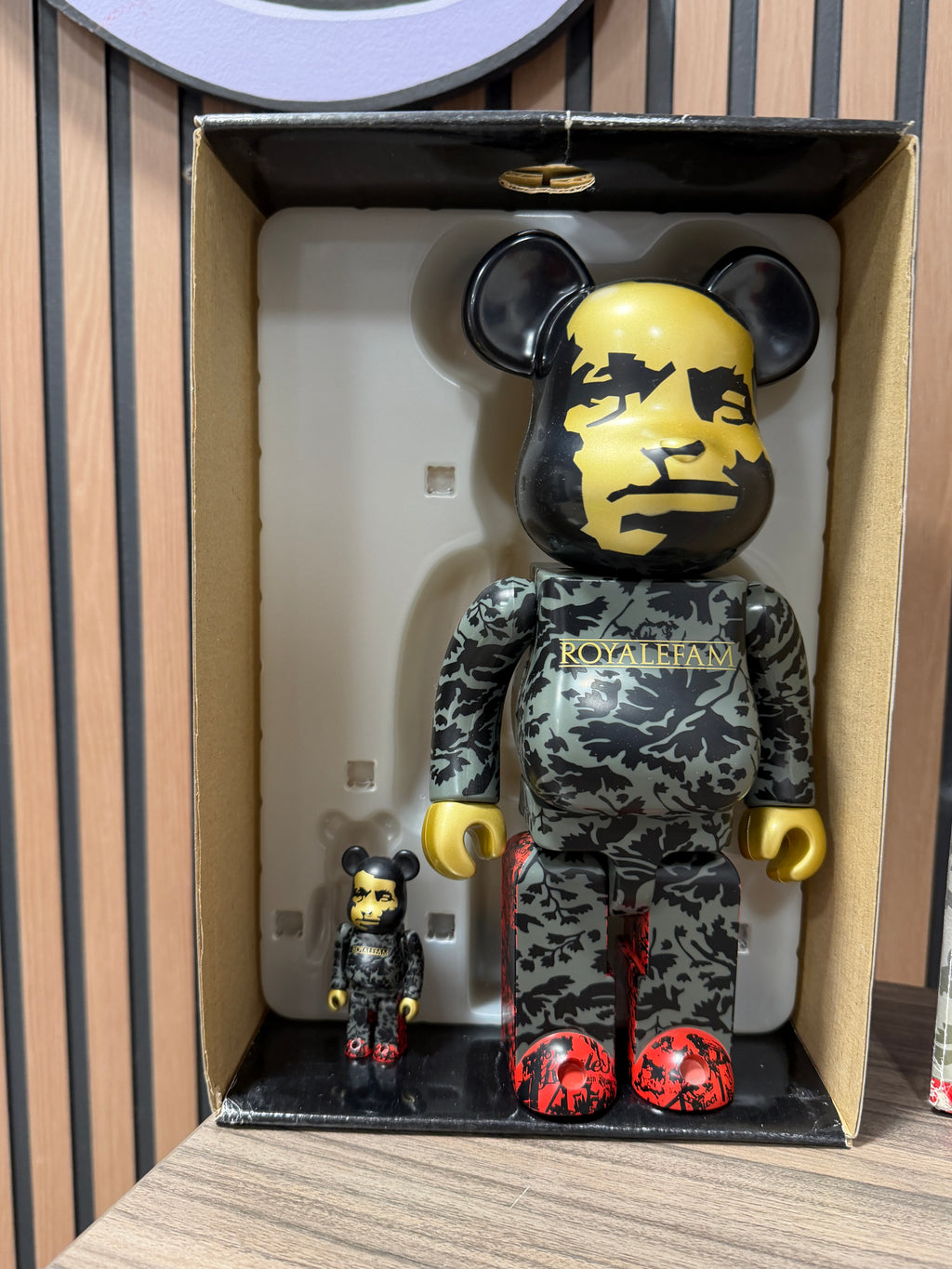 Bearbrick SBTG Royalfam 100% & 400% Set