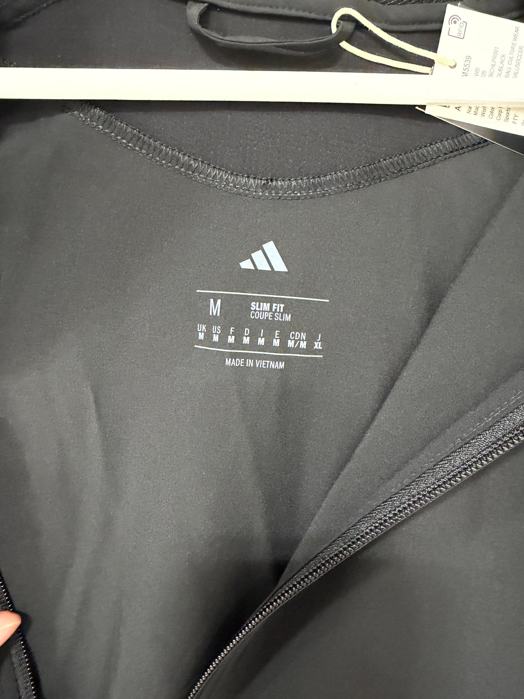 Adidas tiro Travel Jacket Mens Size Medium