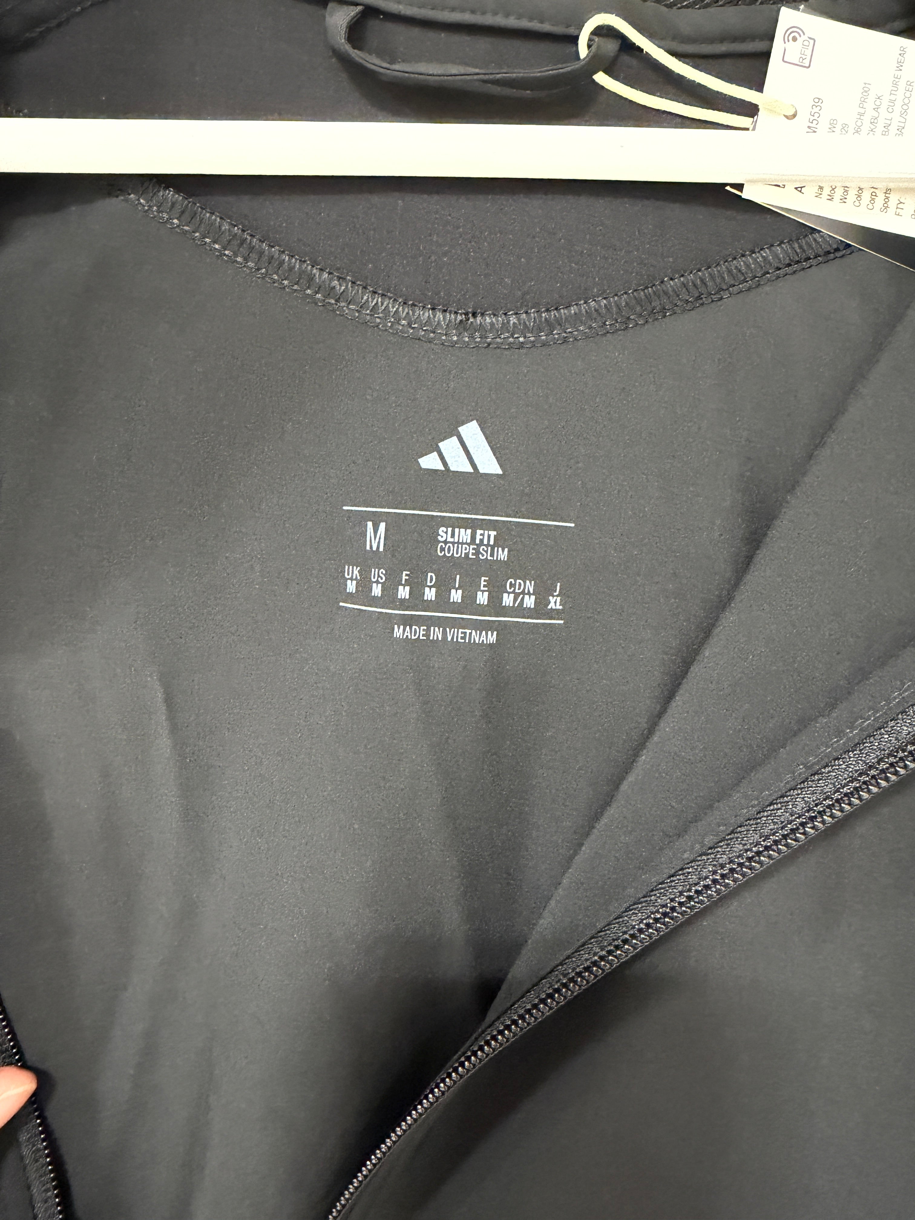Adidas tiro Travel Jacket Mens Size Medium