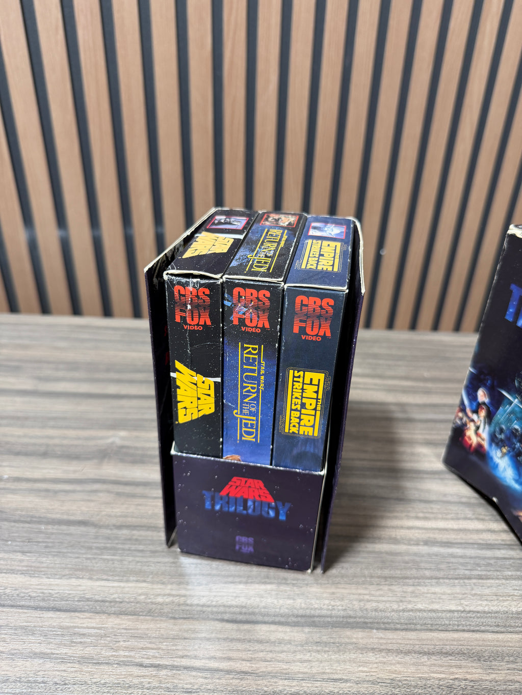 Star Wars Trilogy (VHS, 1992) Box Set CBS FOX Original Theatrical Release A1