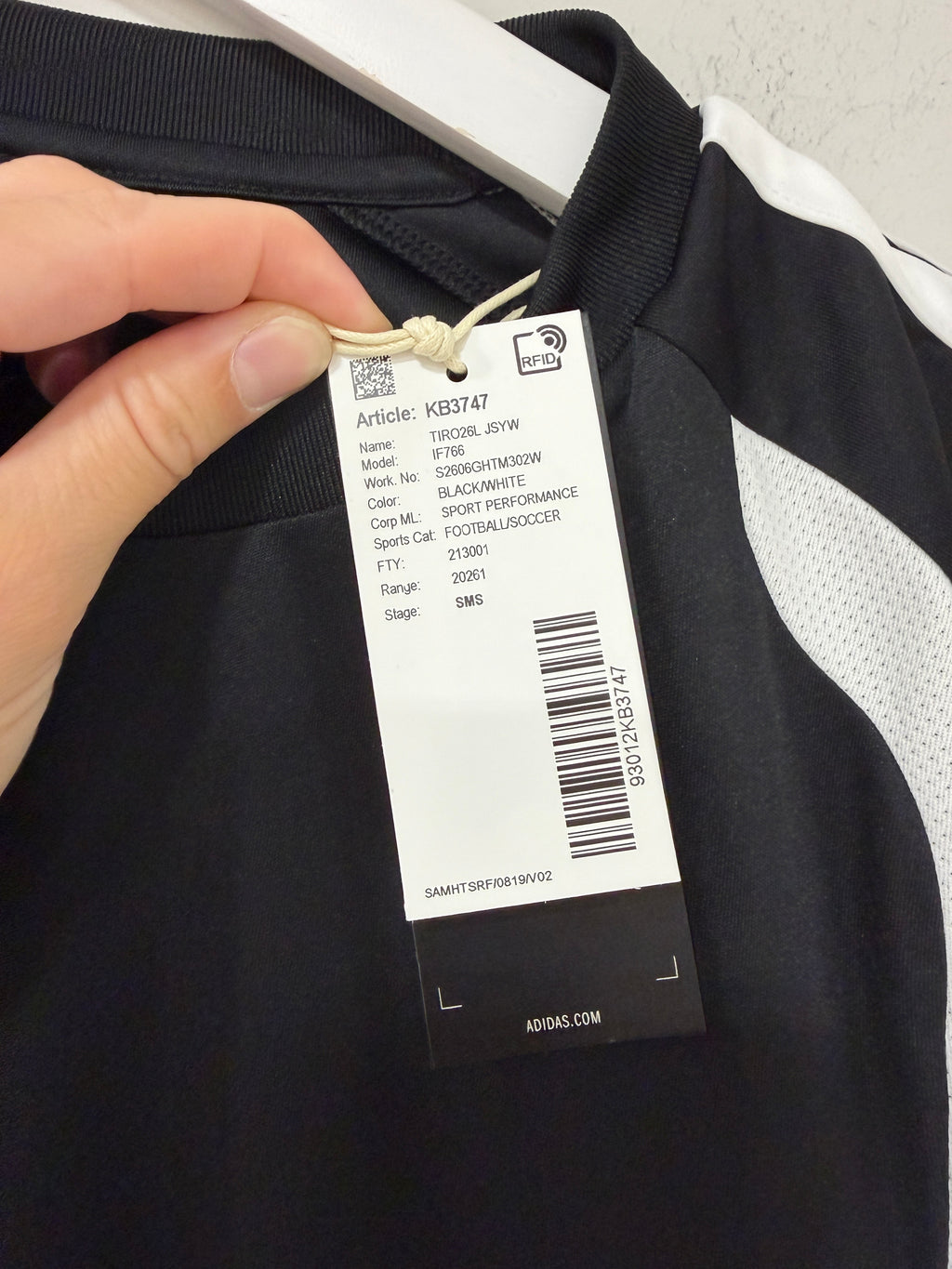 Adidas tiro26 League Jersey  Size Small