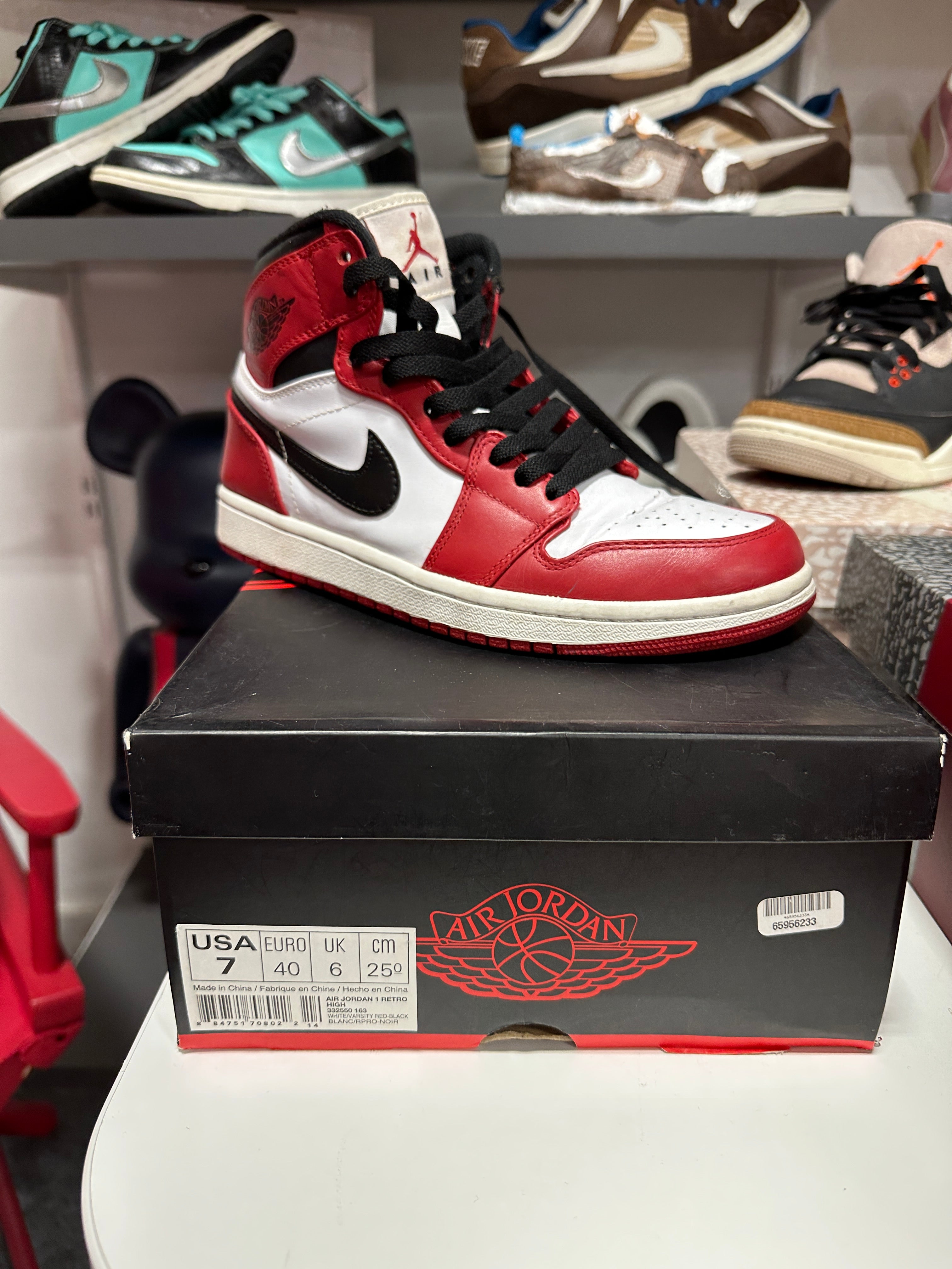 Jordan 1 Chicago 2013 Sz M7 (W8.5)