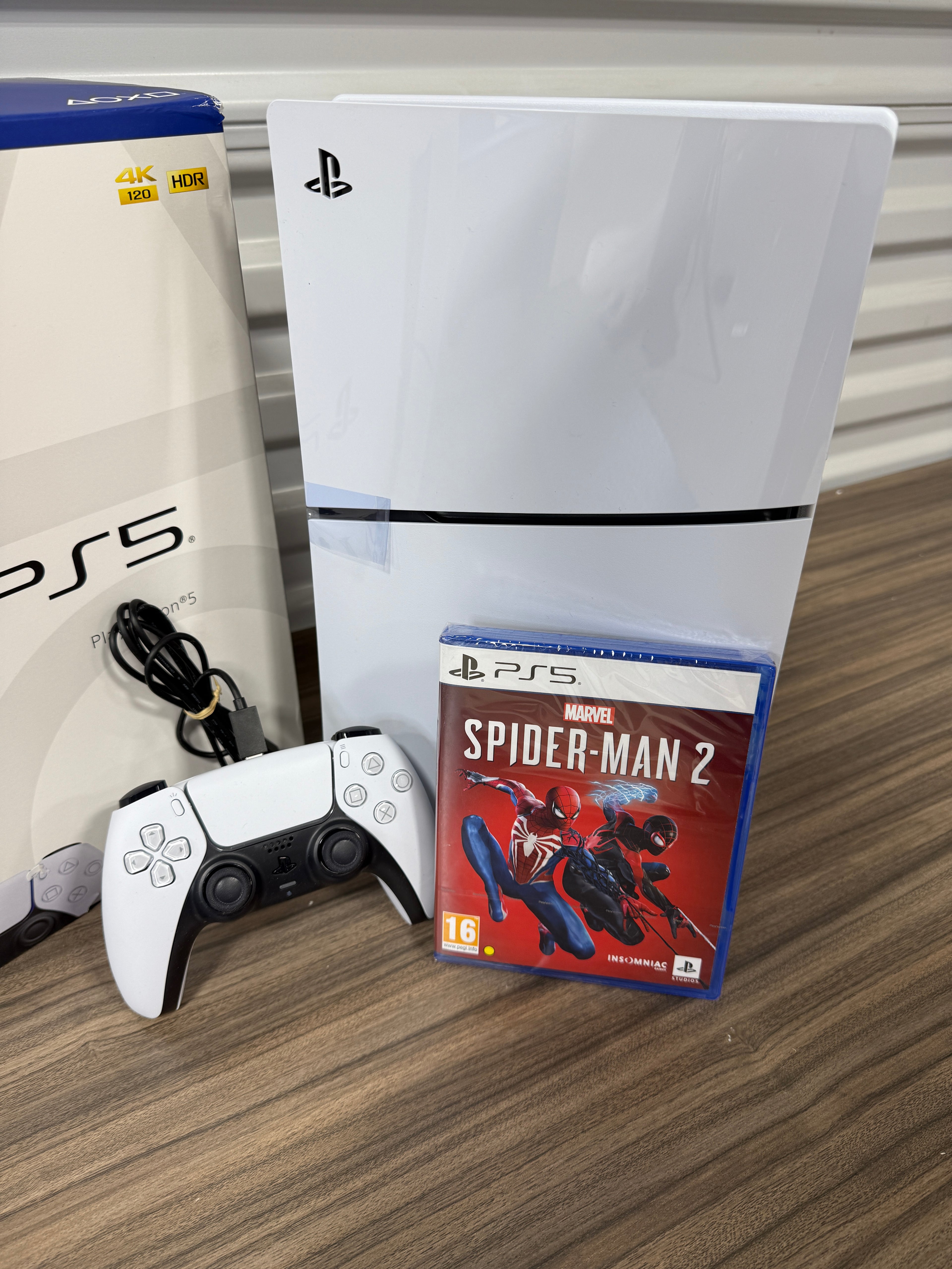 Sony PS5 With Spiderman 2
