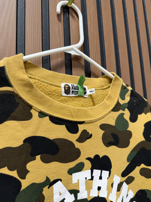 A BATHNIG APE Men's Crewneck Size XXL
