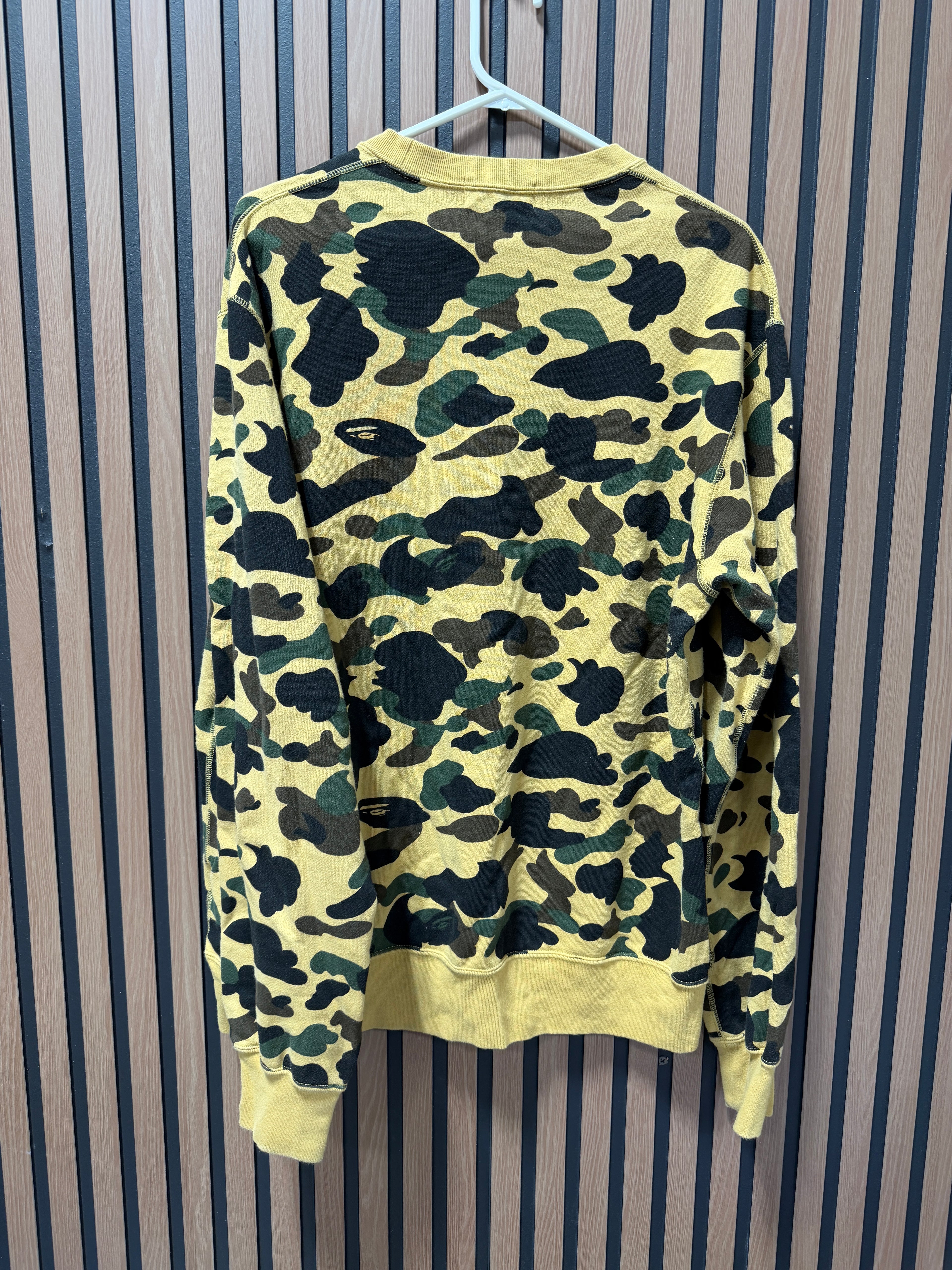 A BATHNIG APE Men's Crewneck Size XXL