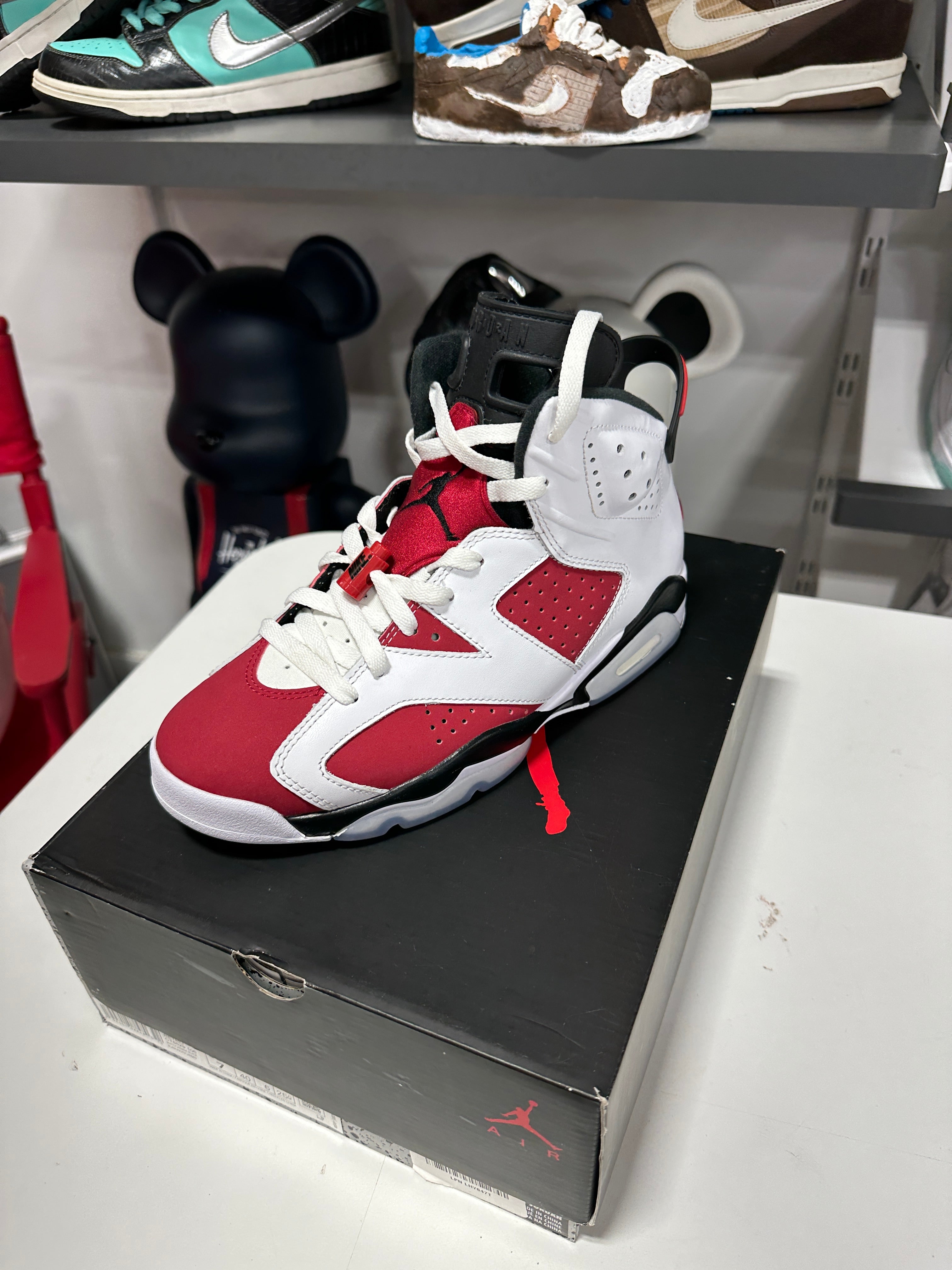 Jordan 6 Retro Carmine (2021) Sz 7M (8.5W)