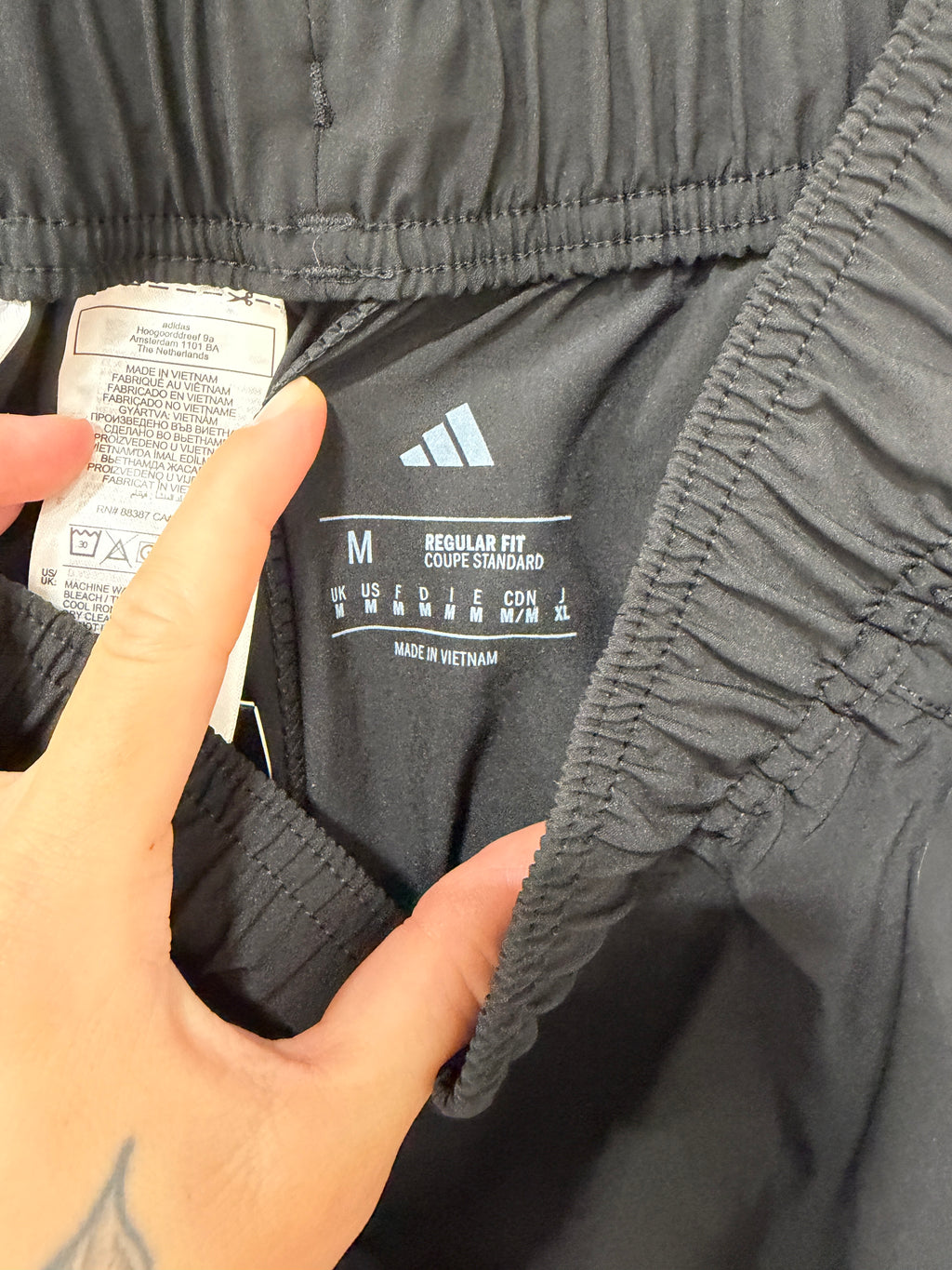 Adidas tiro Travel Woven Short Size Mens medium