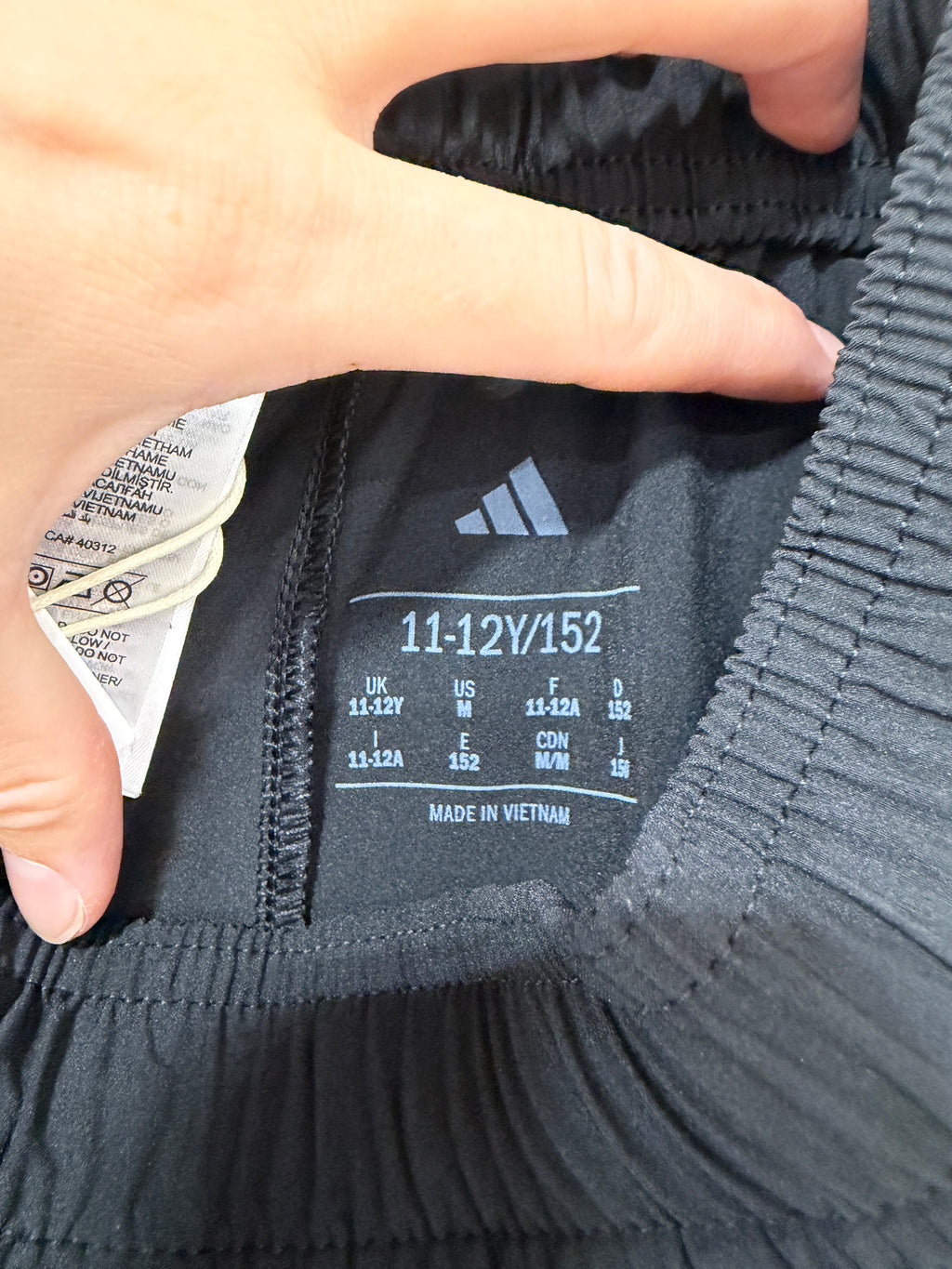 Adidas tiro Travel Pants Youth Size Medium