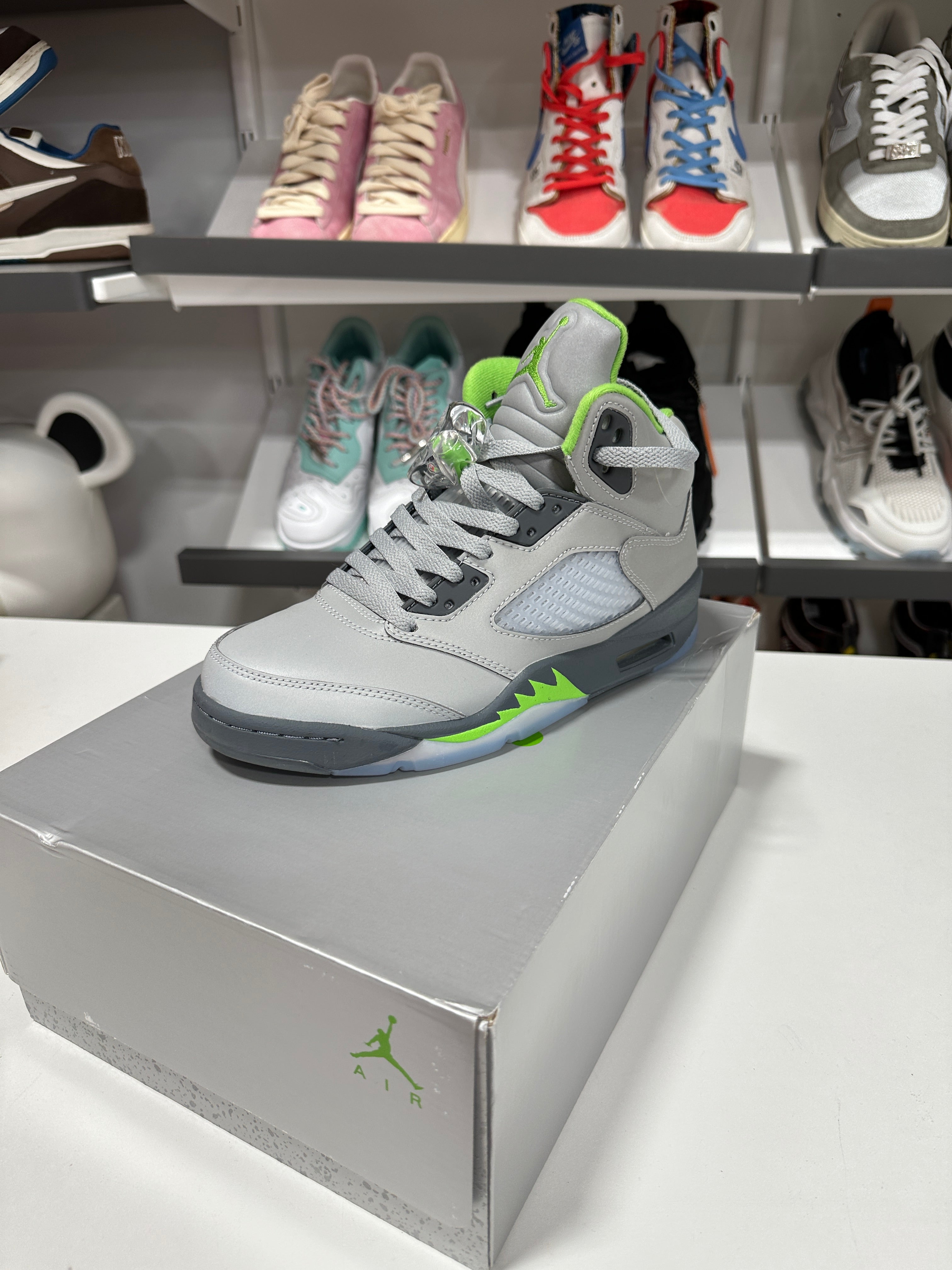 Jordan 5 Retro Green Bean (2022) Sz 7