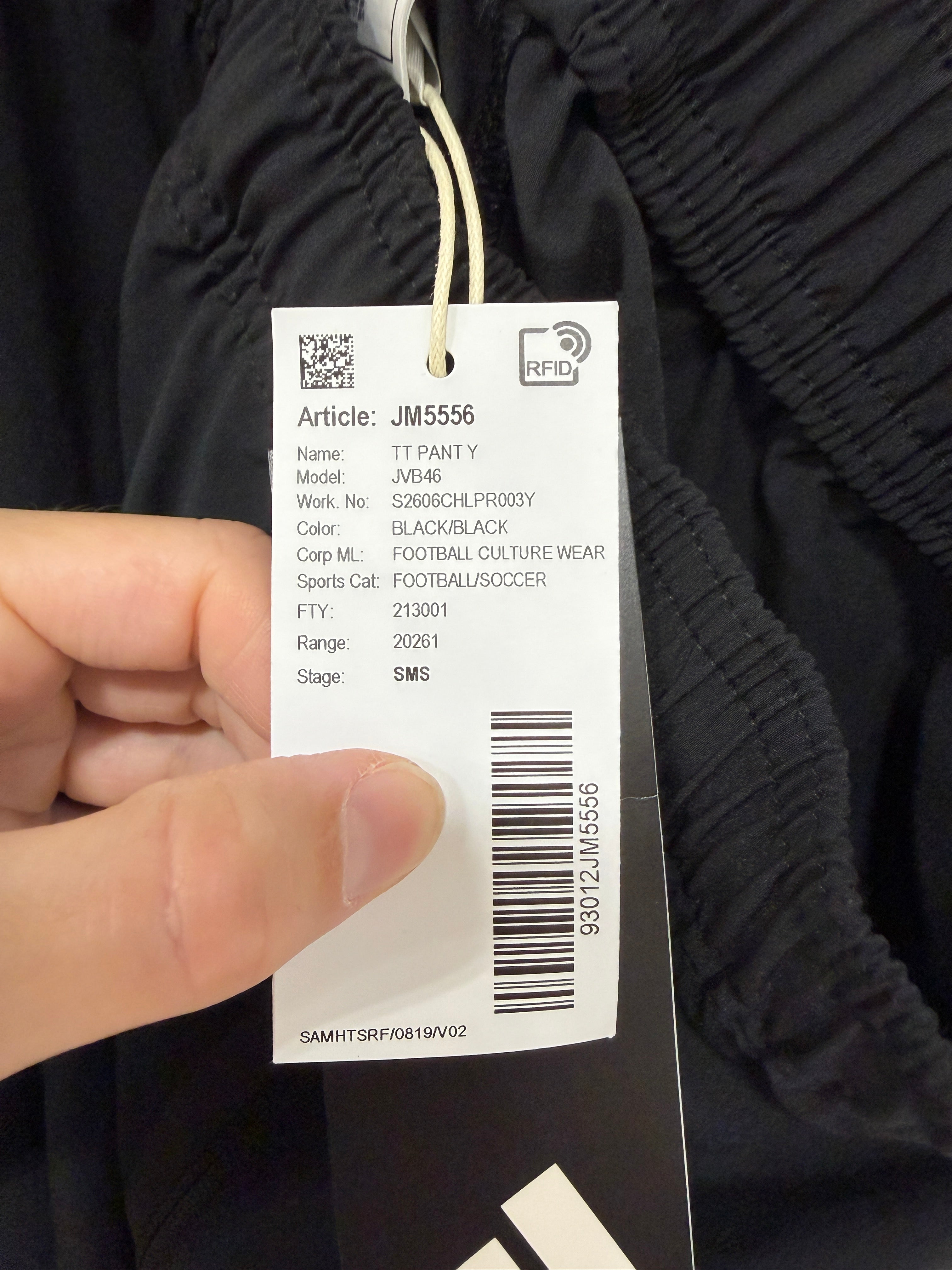Adidas tiro Travel Pants Youth Size Medium