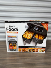 Load image into Gallery viewer, Ninja DZ201 Foodi 8 Quart 6-in-1 DualZone 2-Basket Air Fryer
