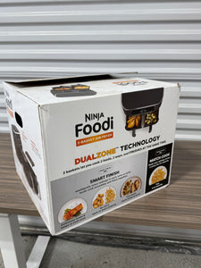 Ninja DZ201 Foodi 8 Quart 6-in-1 DualZone 2-Basket Air Fryer