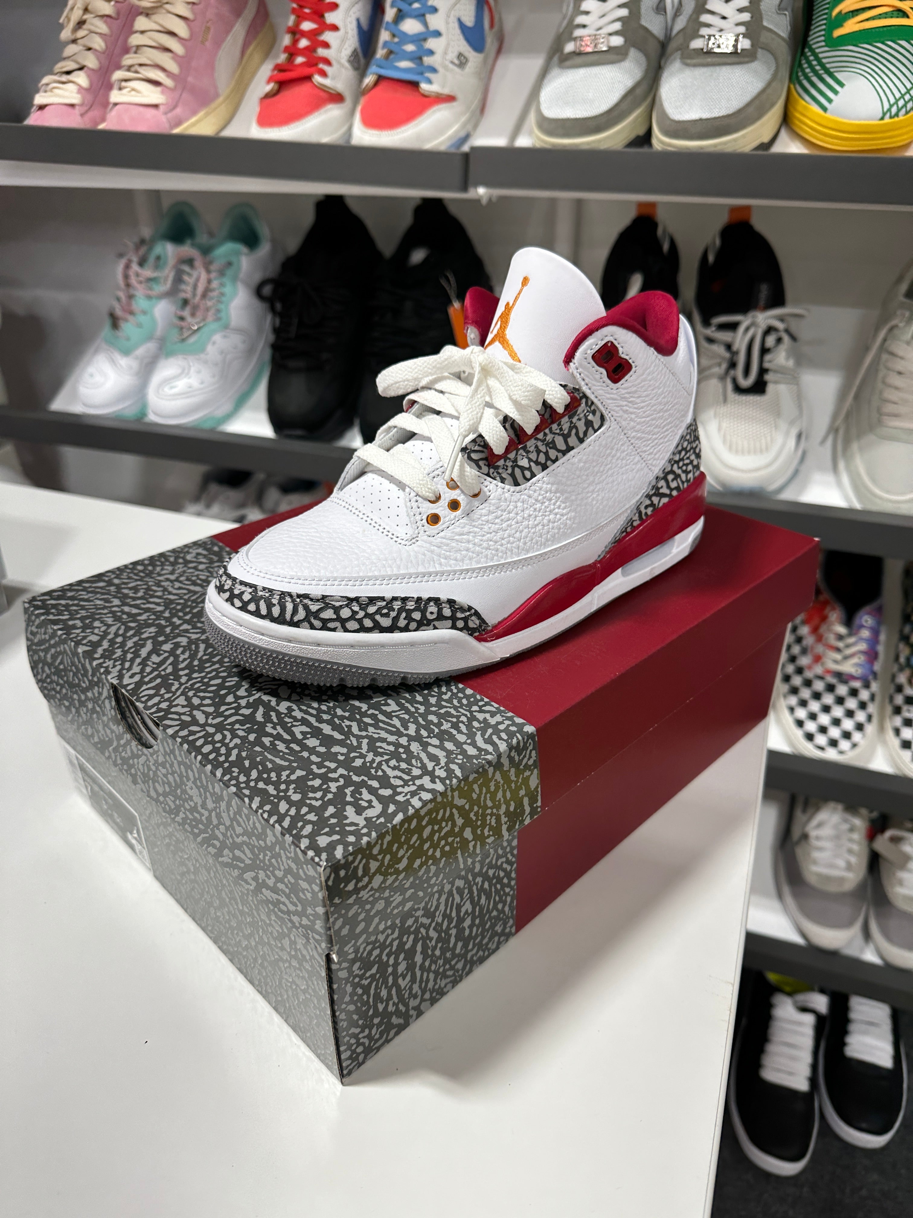 Jordan 3 Retro Fire Red (2022) Sz 7 M
