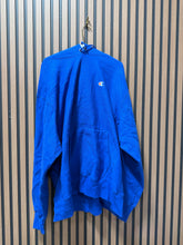 Load image into Gallery viewer, CHAMPION PULLOVER HOODIE BLUE Sz XXL
