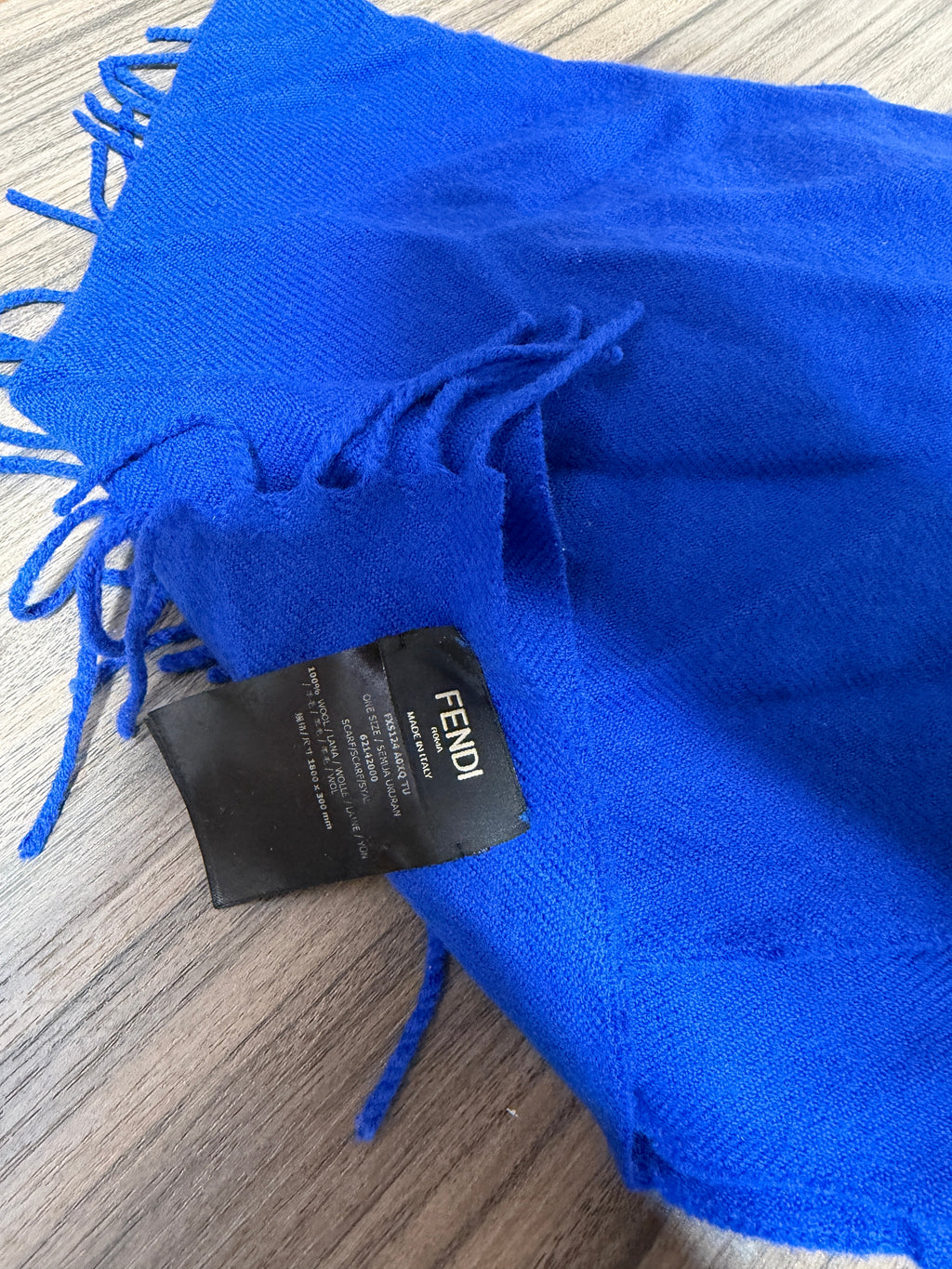 Fendi Dover Street Market DSM NEW YORK LIMITED EDITION Fringed Scarf NWT