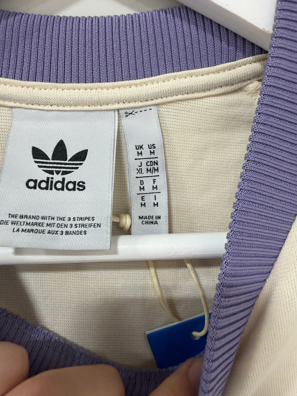 Adidas Real Madrid Originals 3-Stripe T-Shirt –AdiColor