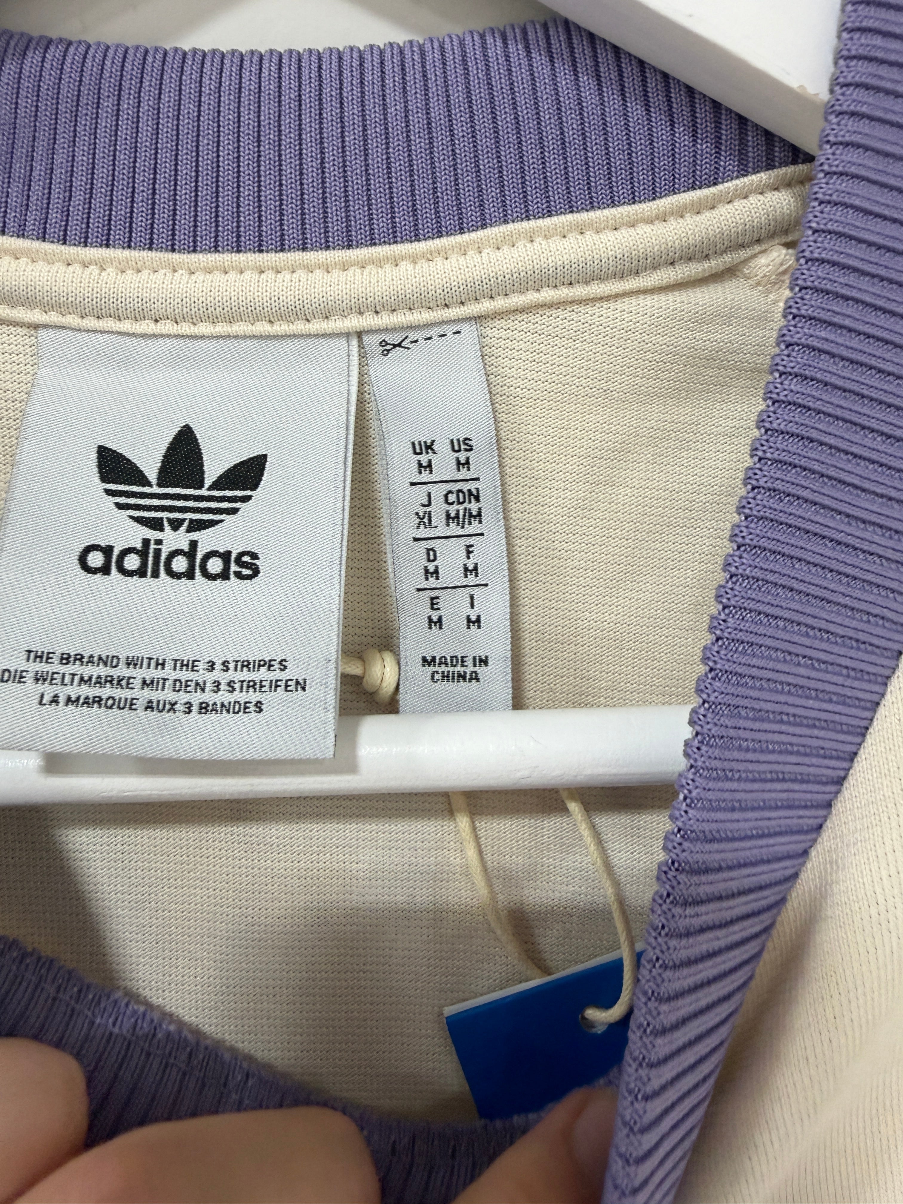 Adidas Real Madrid Originals 3-Stripe T-Shirt –AdiColor
