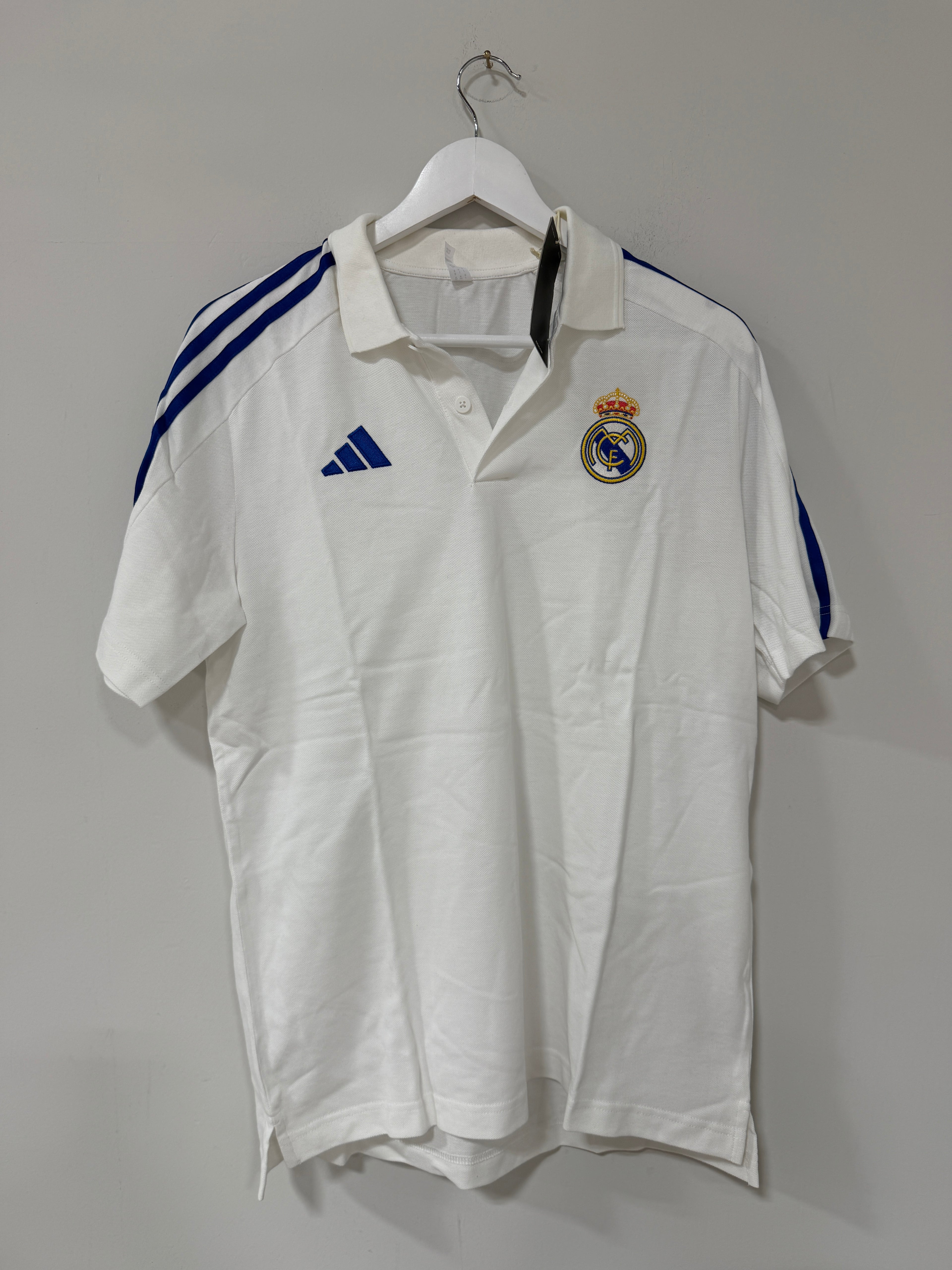 Adidas Real Madrid DNA Polo 24/25 – White