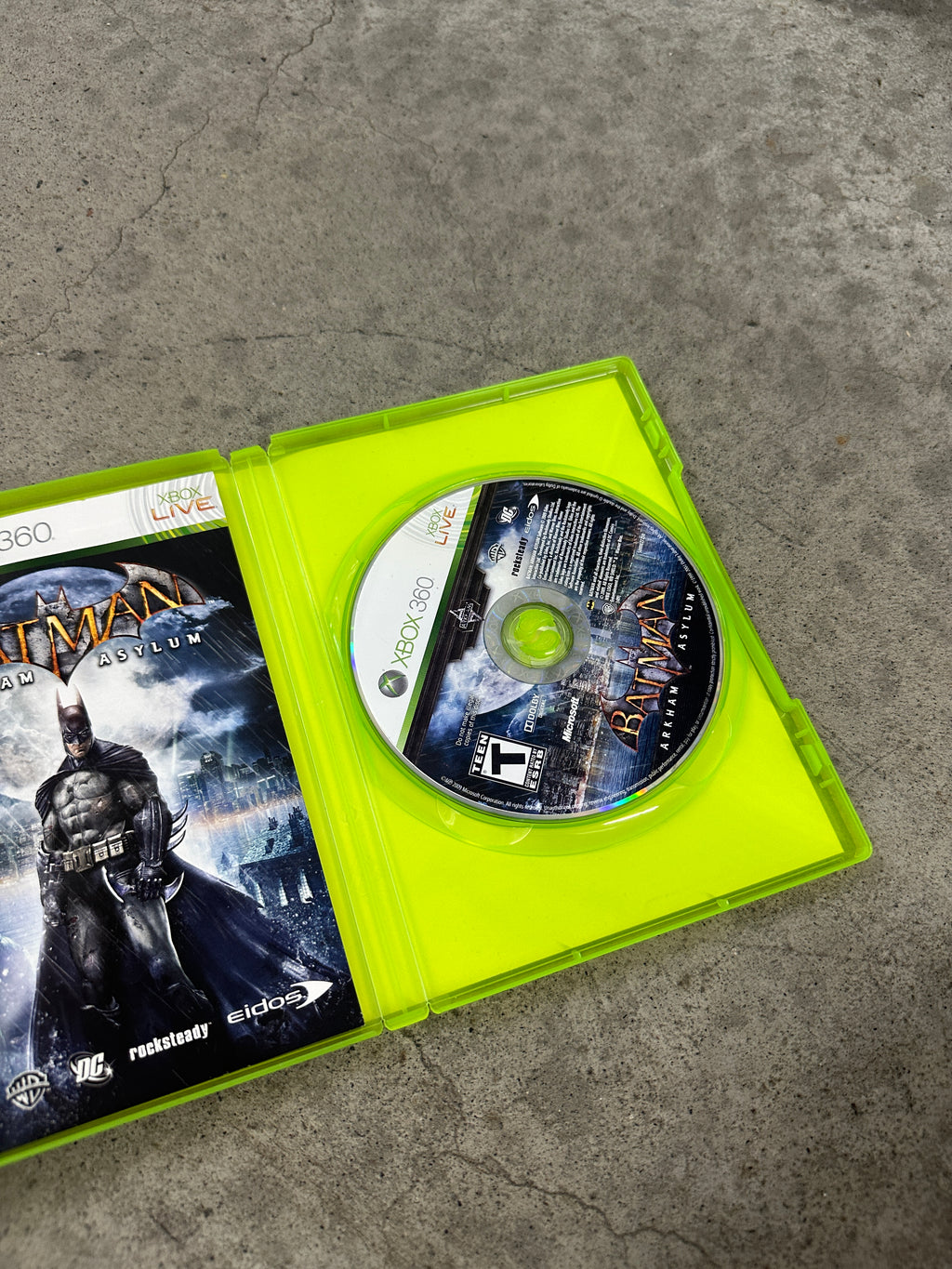 Batman: Arkham Asylum (Microsoft Xbox 360, 2009)