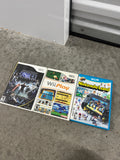 Wii Games (Star Wars, NintendoLand, Wii Play)