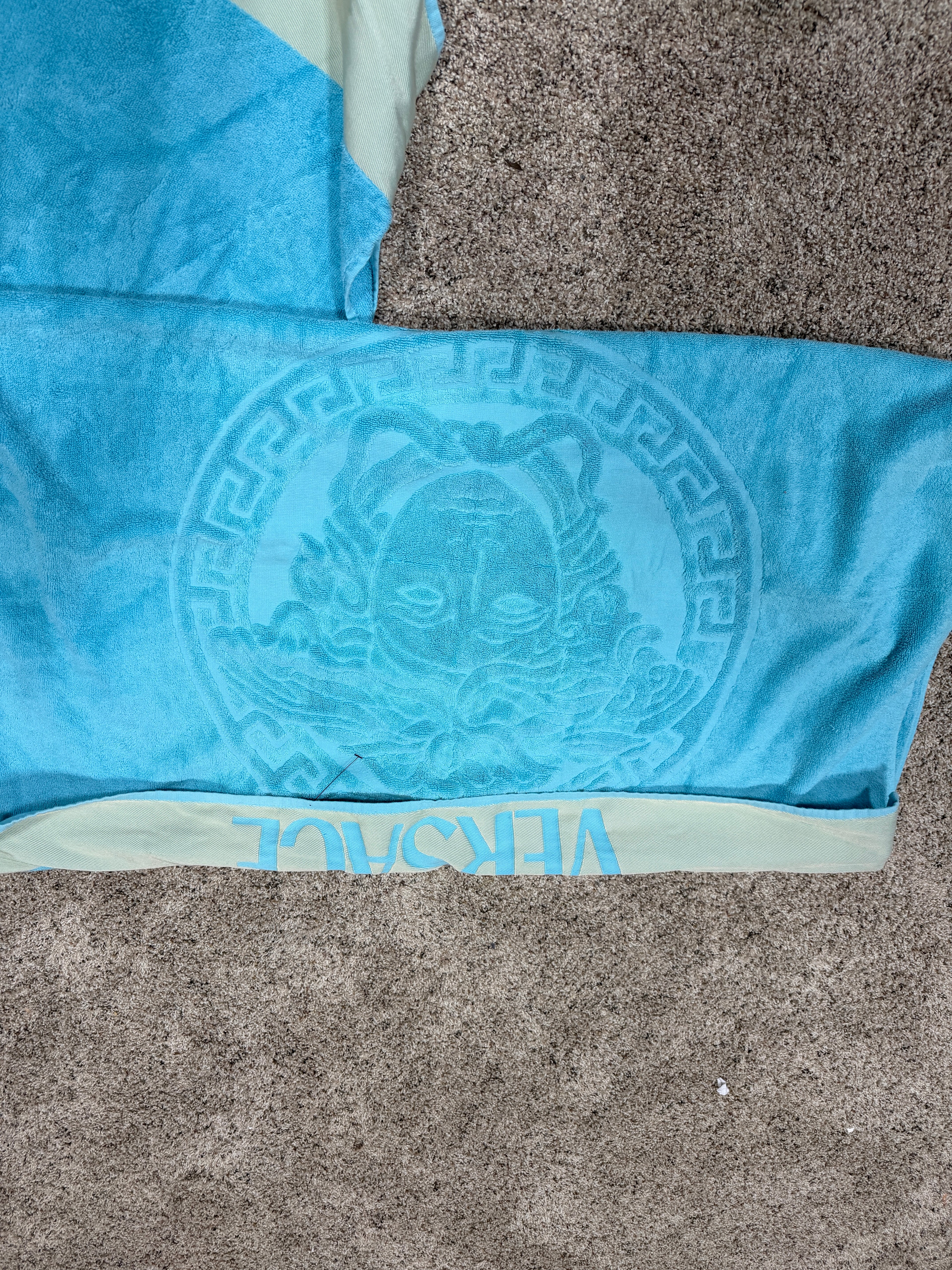 Versace Towels Blue (2 Included)