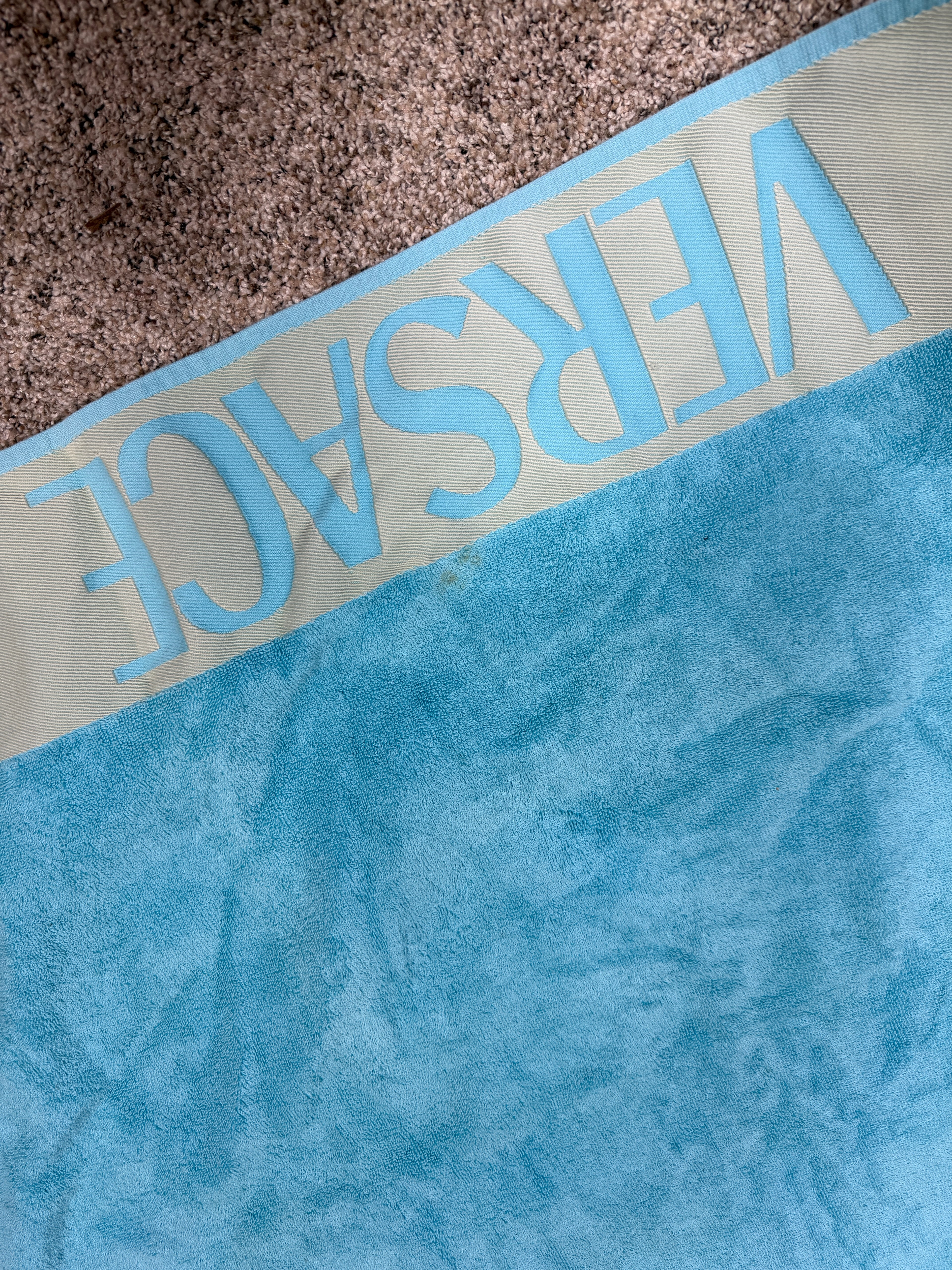 Versace Towels Blue (2 Included)