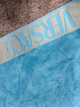 Load image into Gallery viewer, Versace Towels Blue (2 Included)
