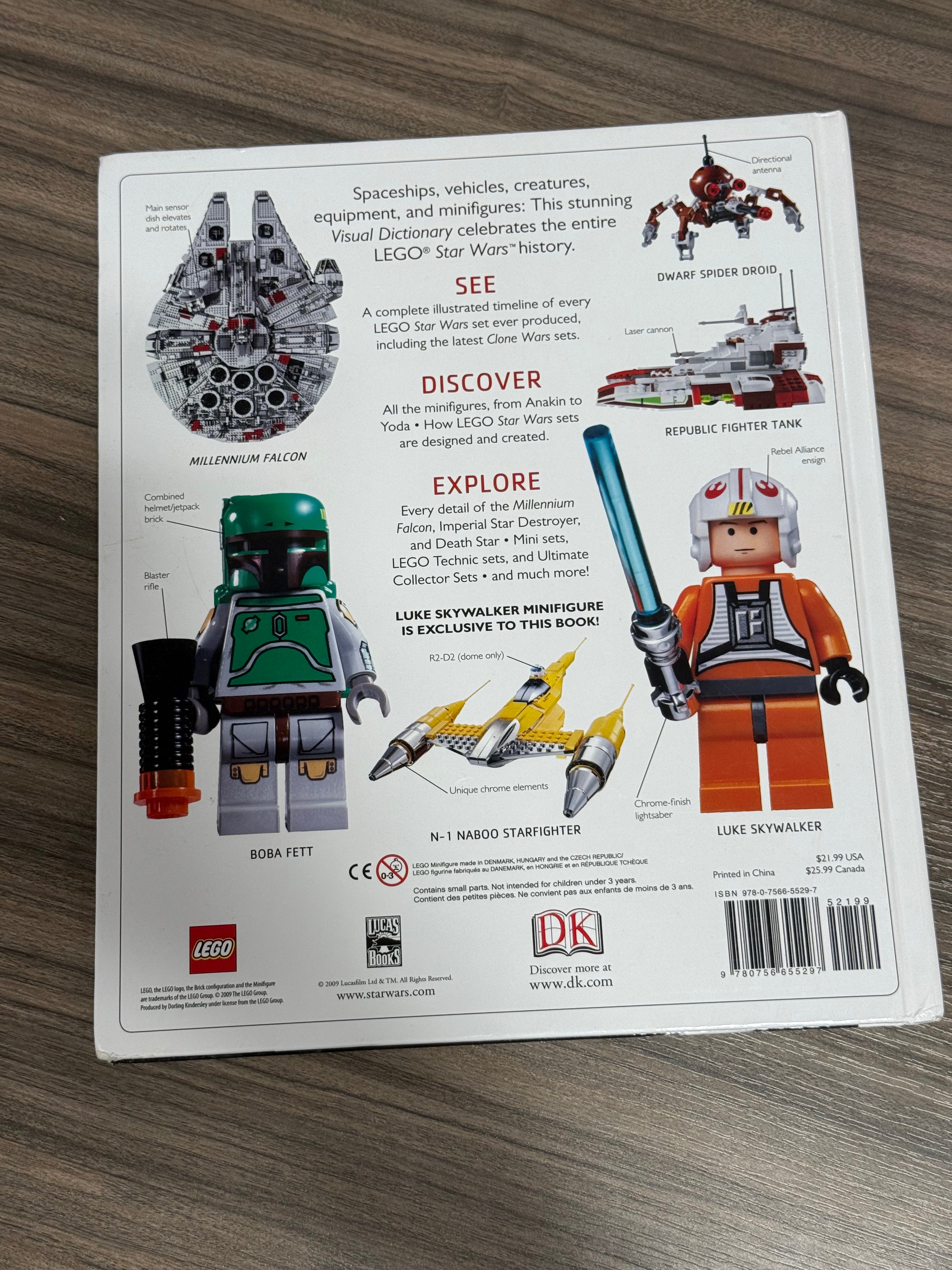 Lego Star Wars Visual Dictionary Read Description