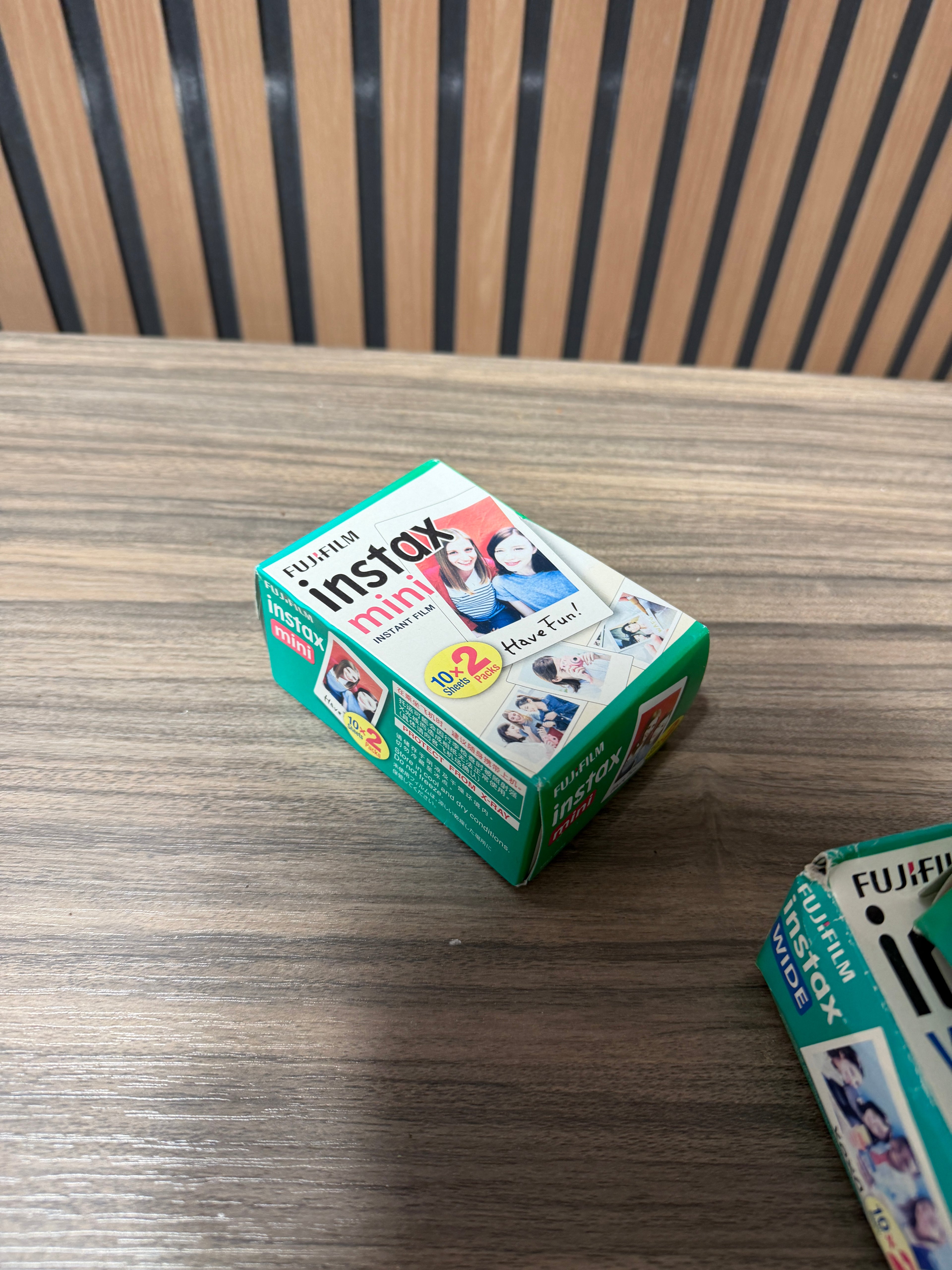 FujiFilm InstaX Wide x 2 Mini x 1
