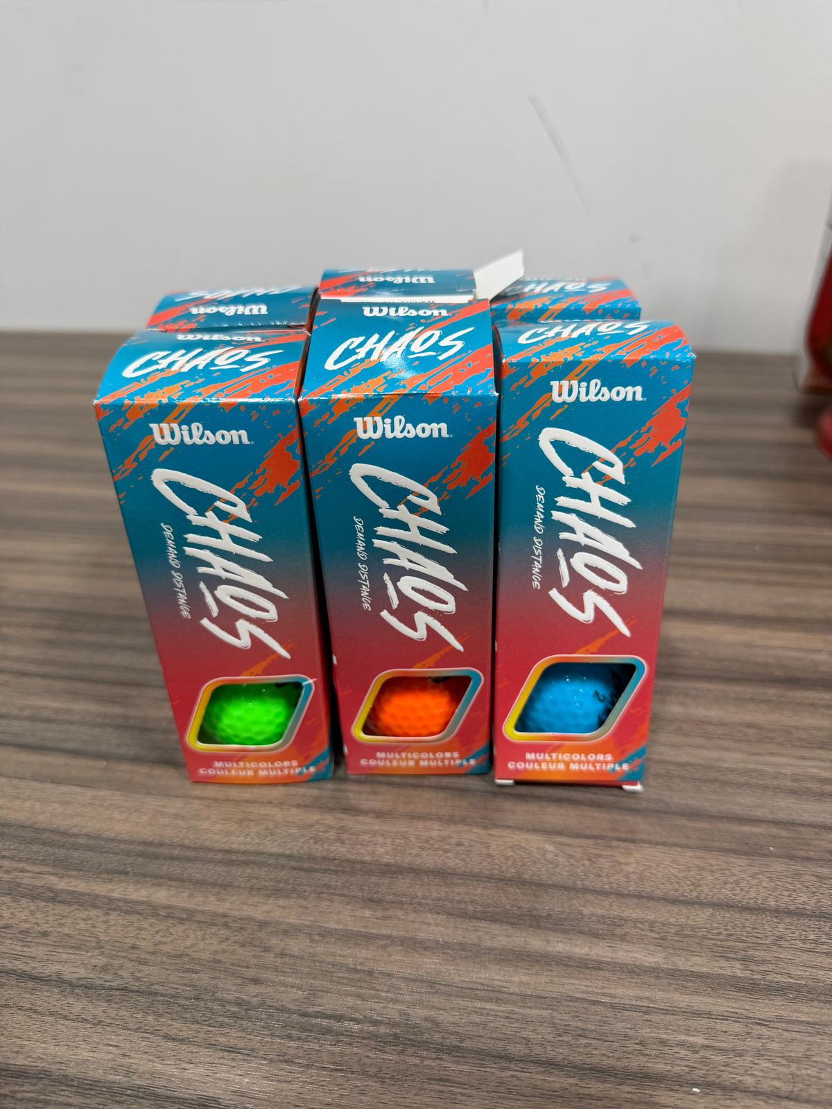 Wilson Chaos Golf Balls- 18 pk