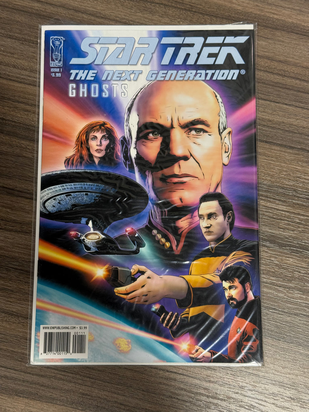 Star Trek The Next Generation Ghosts Comic