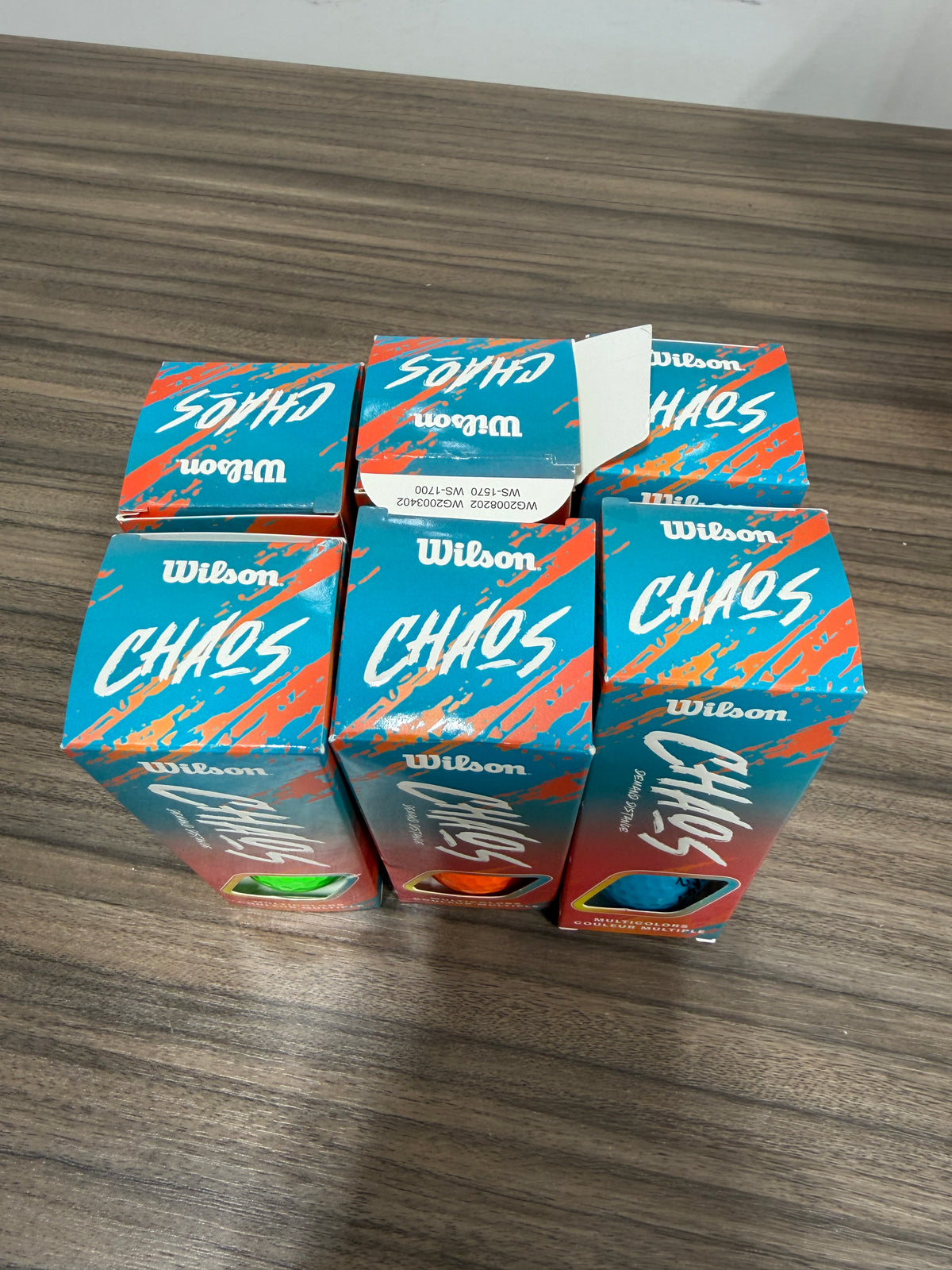 Wilson Chaos Golf Balls- 18 pk
