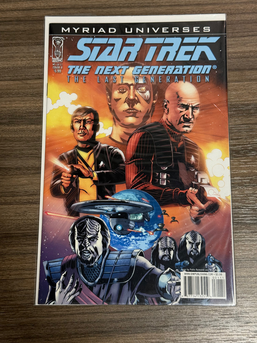 Star Trek The Next Generation The Last Generation Comic