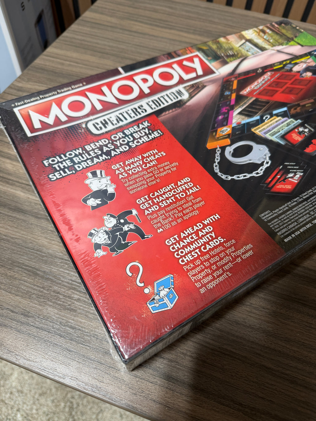 Monopoly Cheaters Edition Board Game