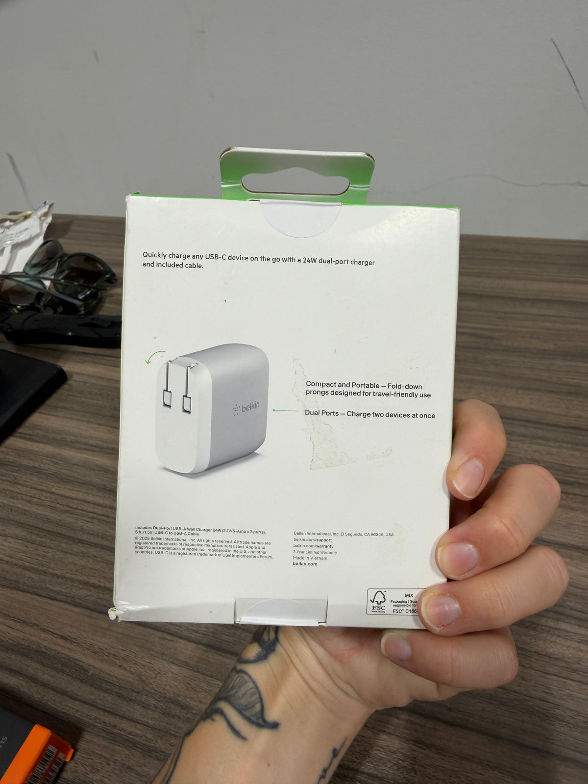 Belkin BoostCharge 24W Dual USB-A Wall Charger