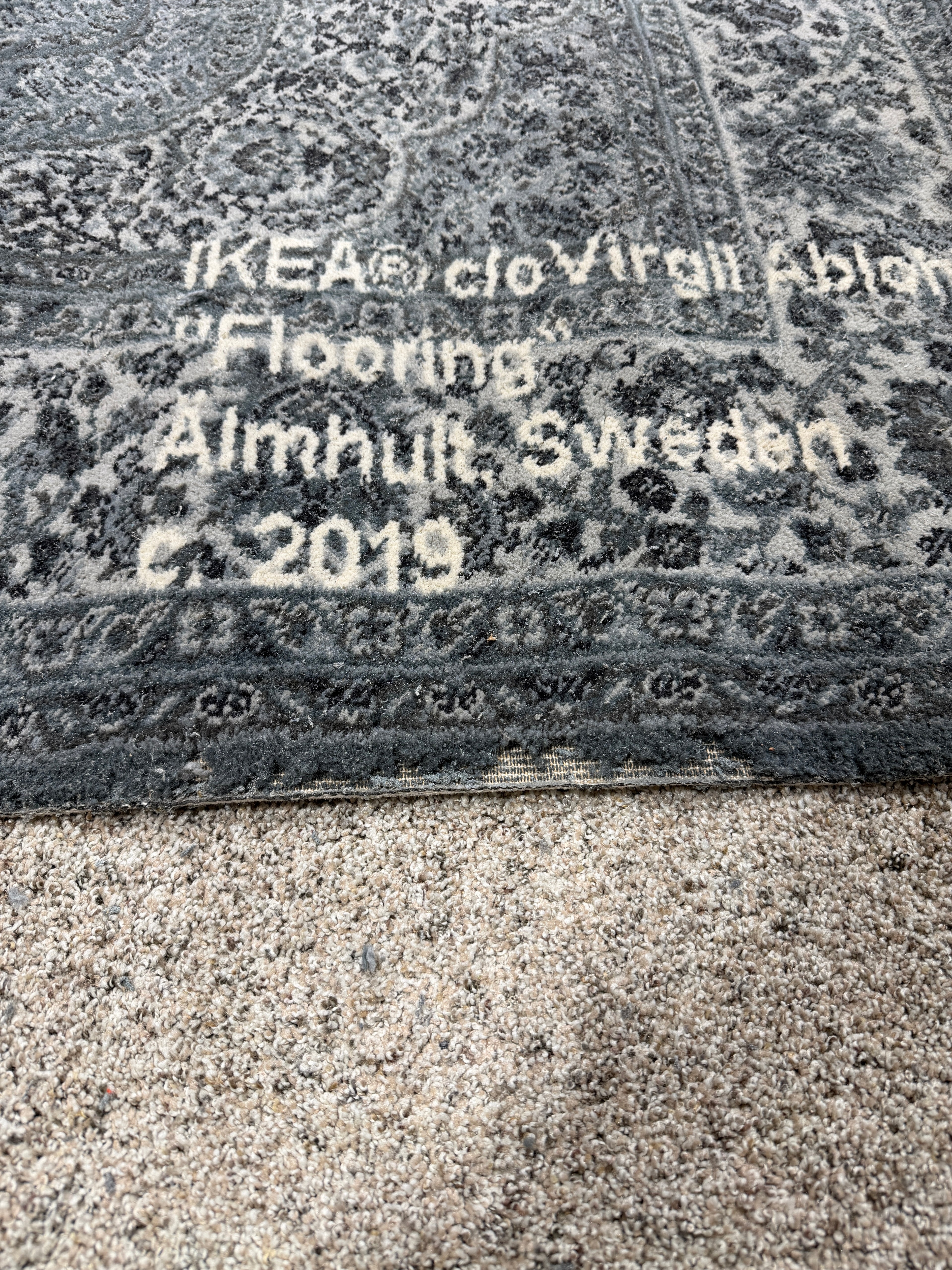 IKEA "Keep Off" Rug 200cm x 300cm SEE PICTURES