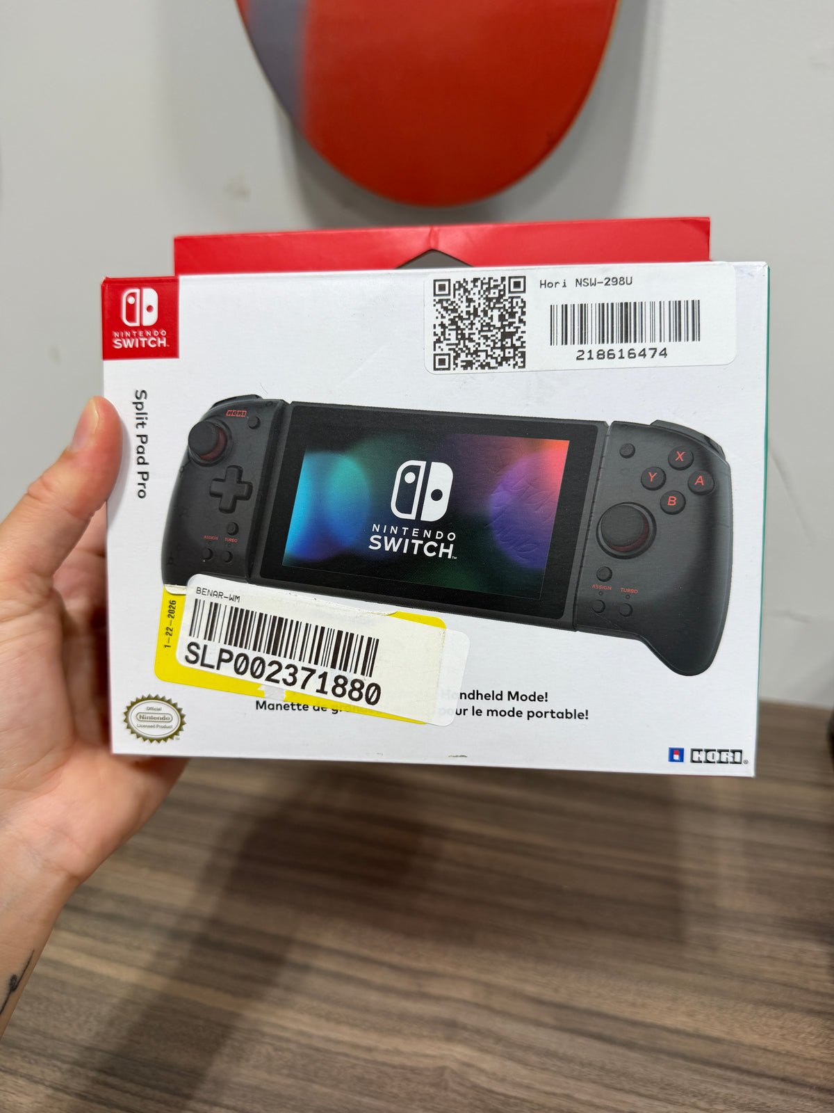 HORI Nintendo Switch Split Pad Pro ergonomic controller