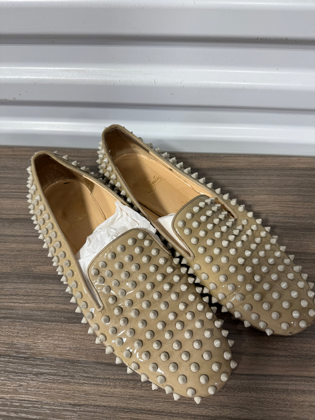 Christian Loubiton Lawton Loafer Sz 40.5