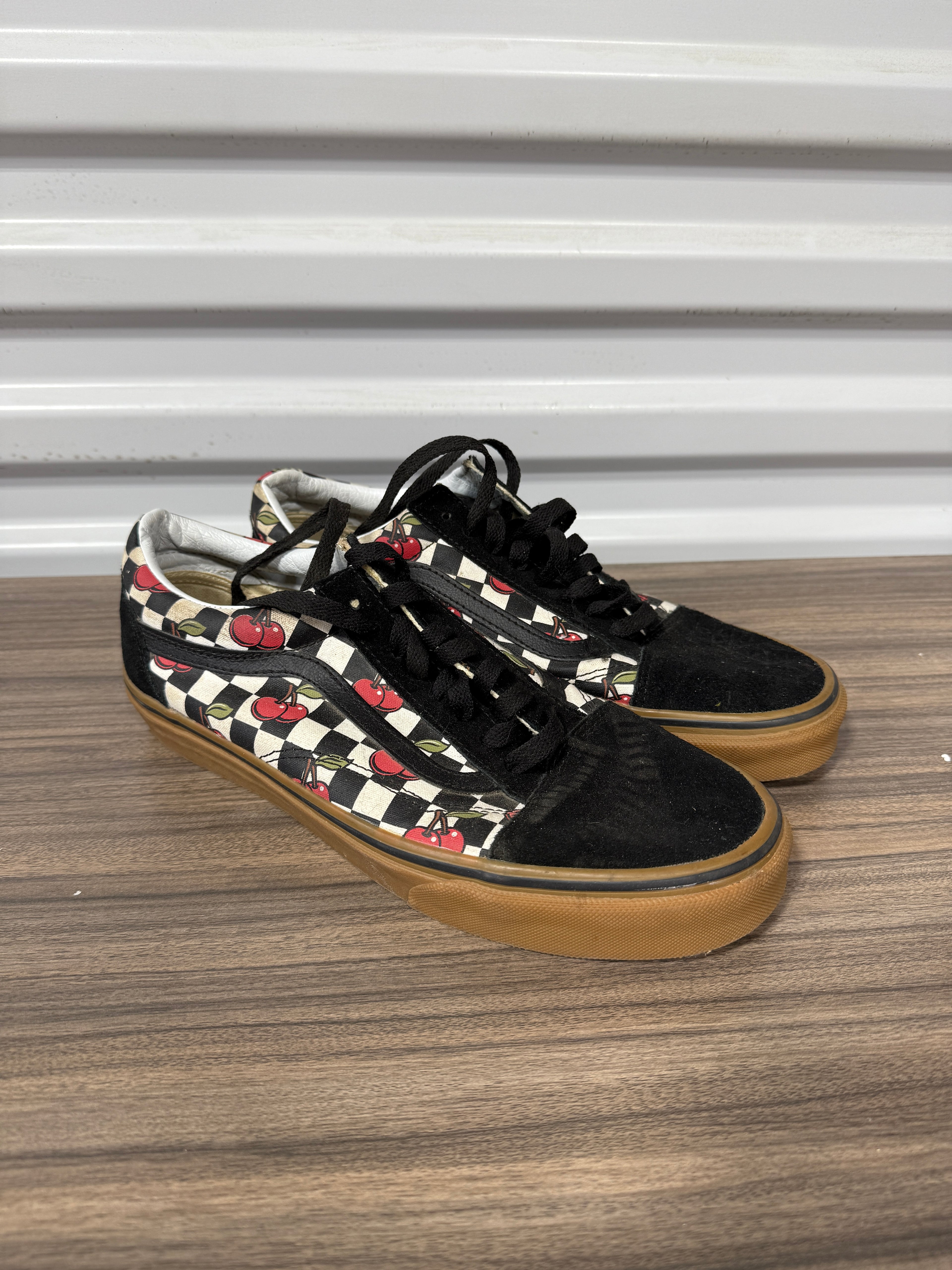 Vans Old Skool Checkered Sz 8.5 M