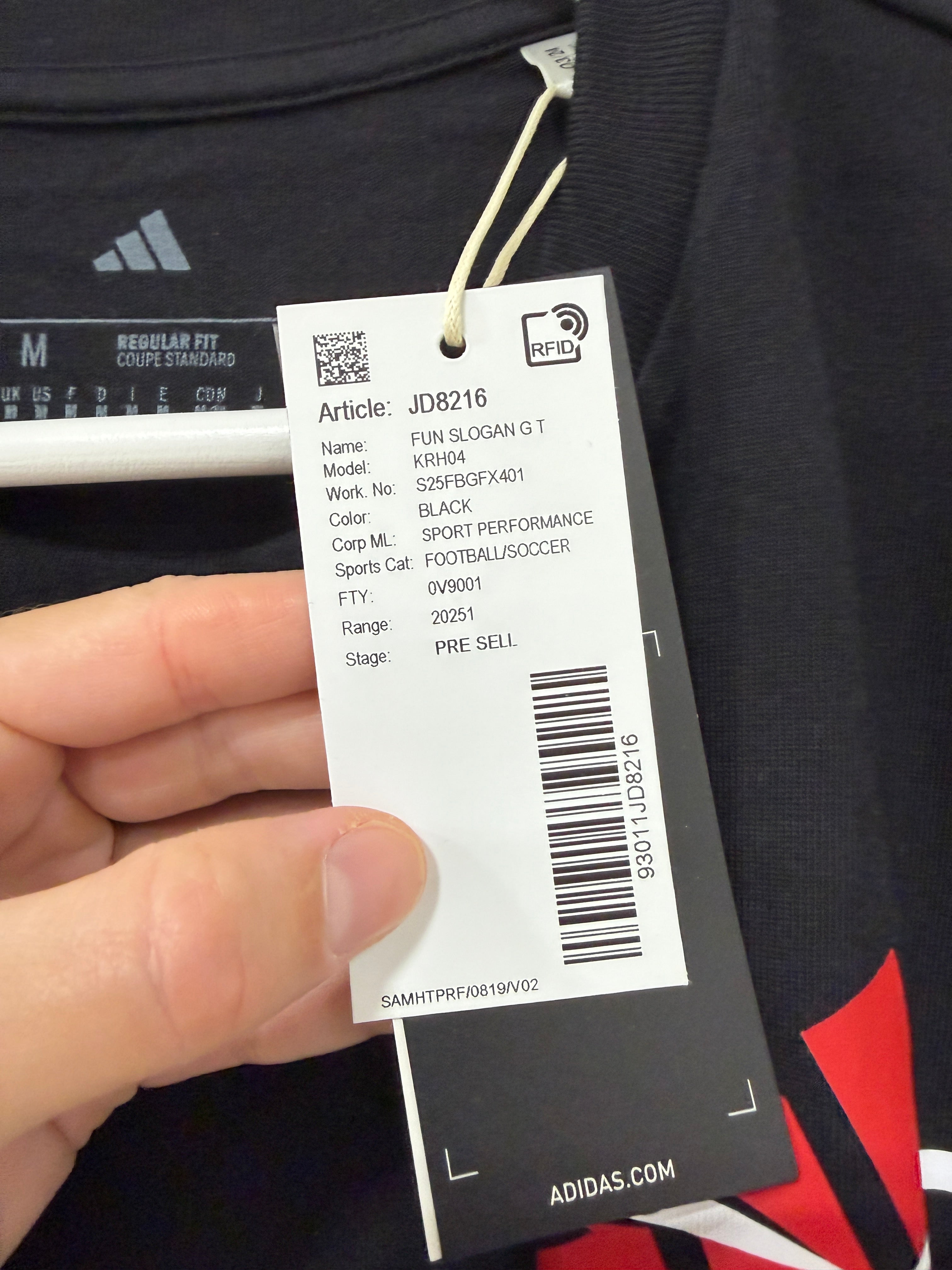 Adidas Fun Slogan Graphic Tee