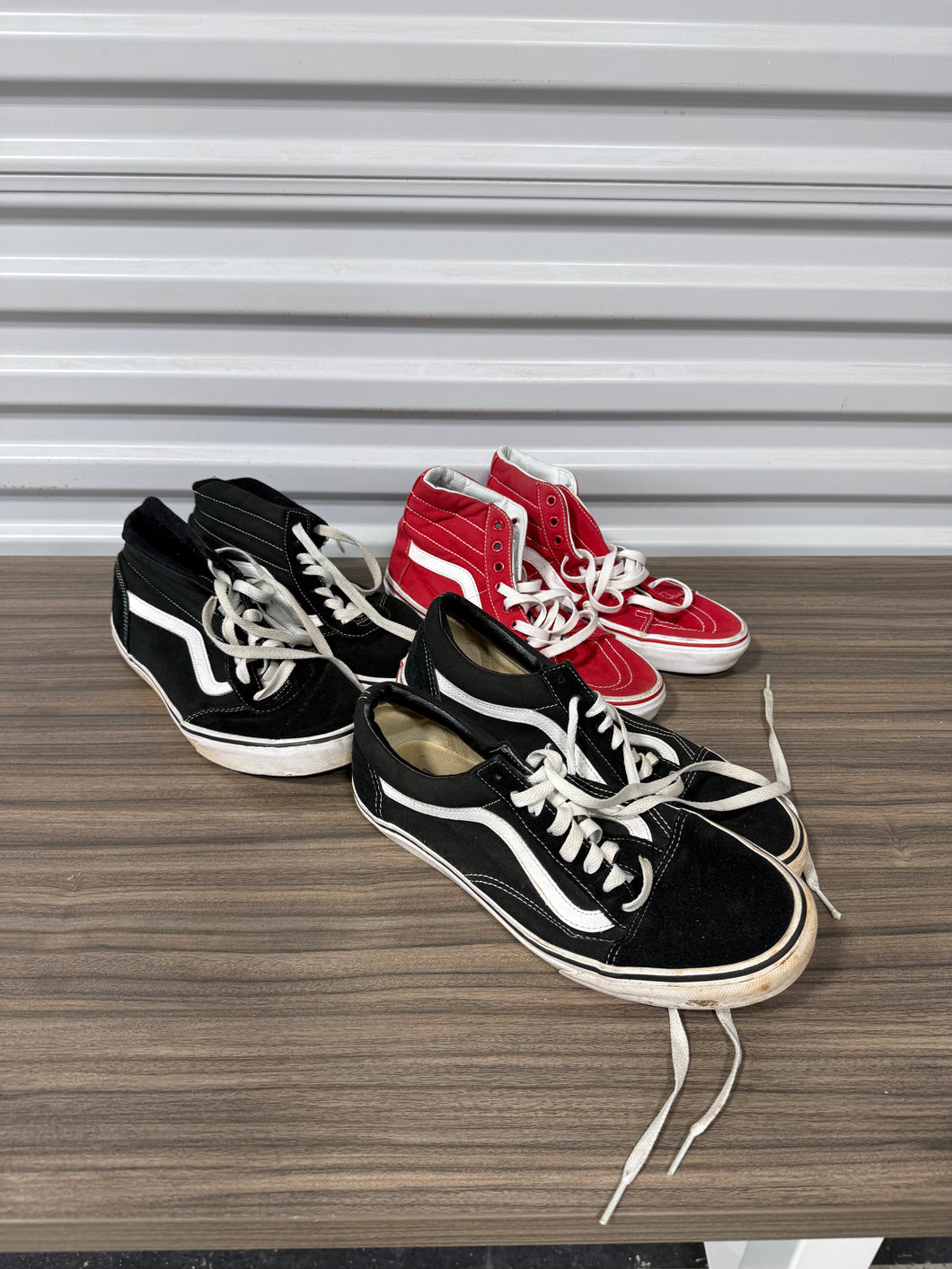 Vans Lot OF 3 Pairs (See Pictures)
