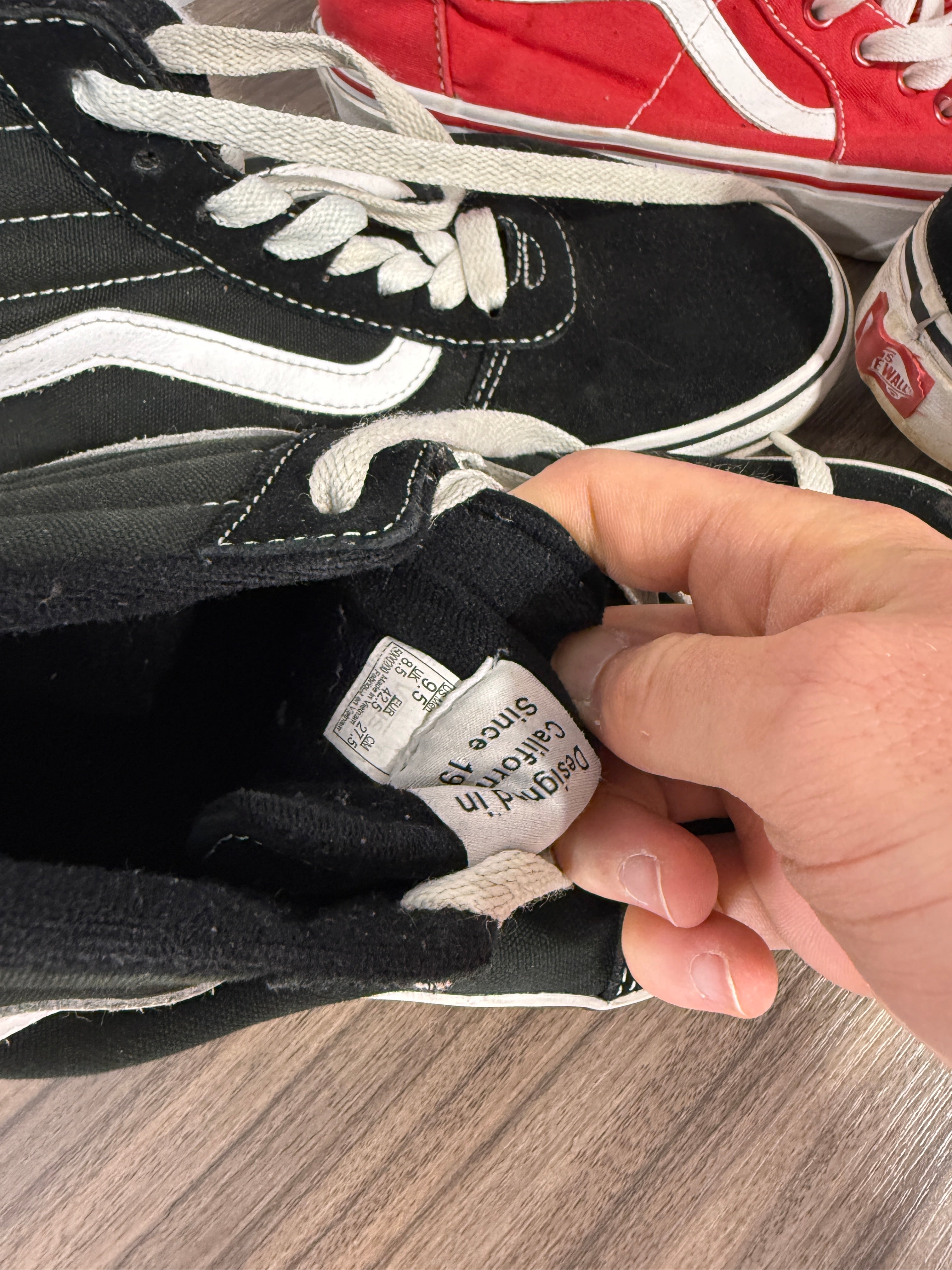 Vans Lot OF 3 Pairs (See Pictures)