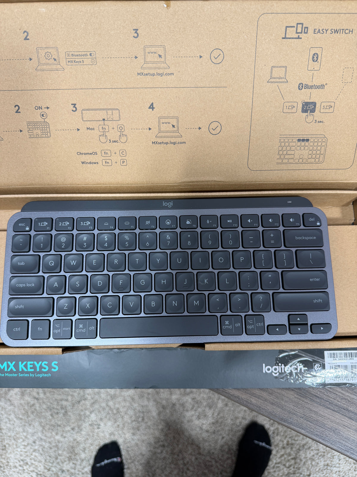 Logitech MX Keys Mini Wireless Illuminated Keyboard