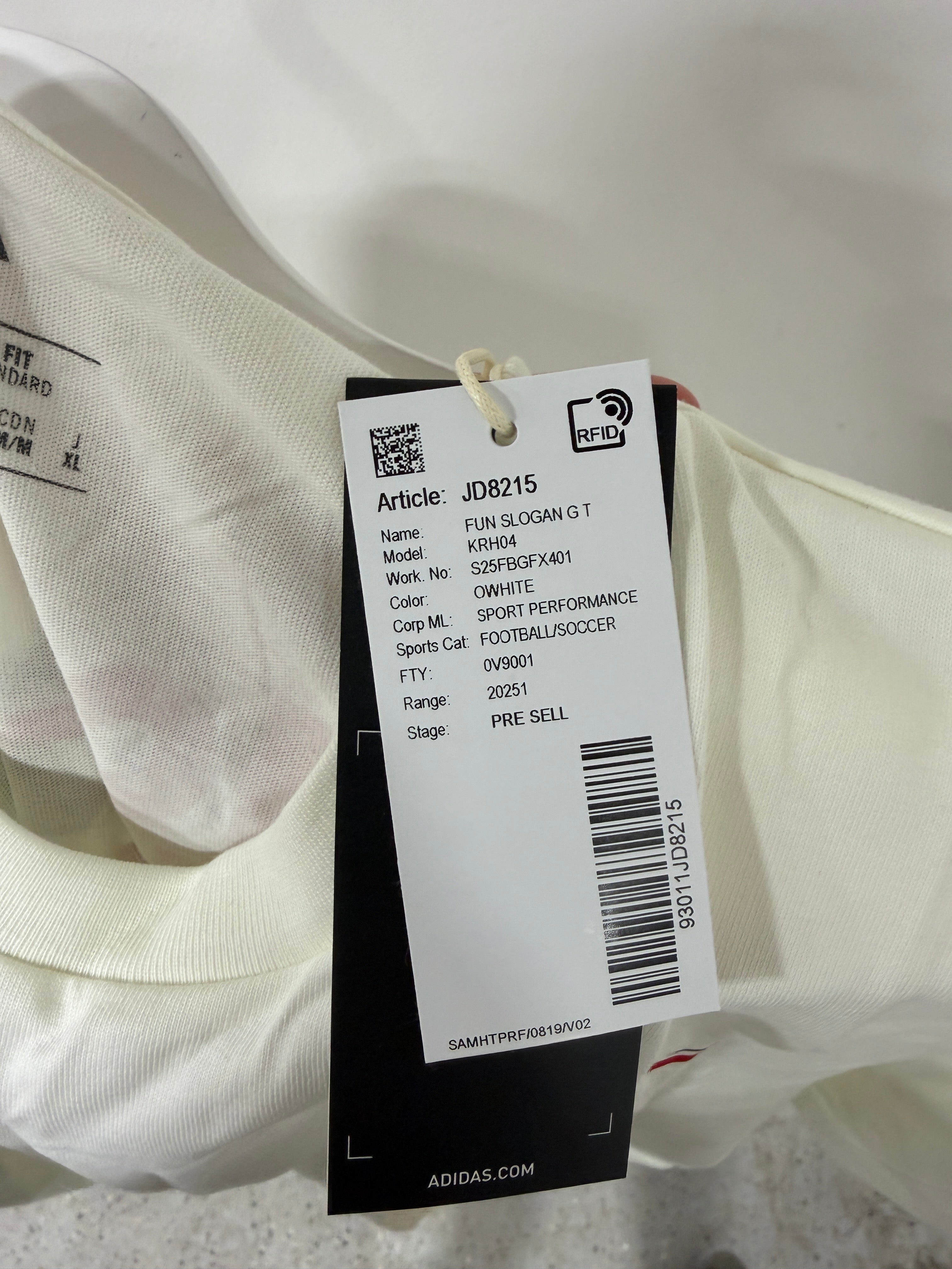Adidas Fun Slogan Graphic Tee