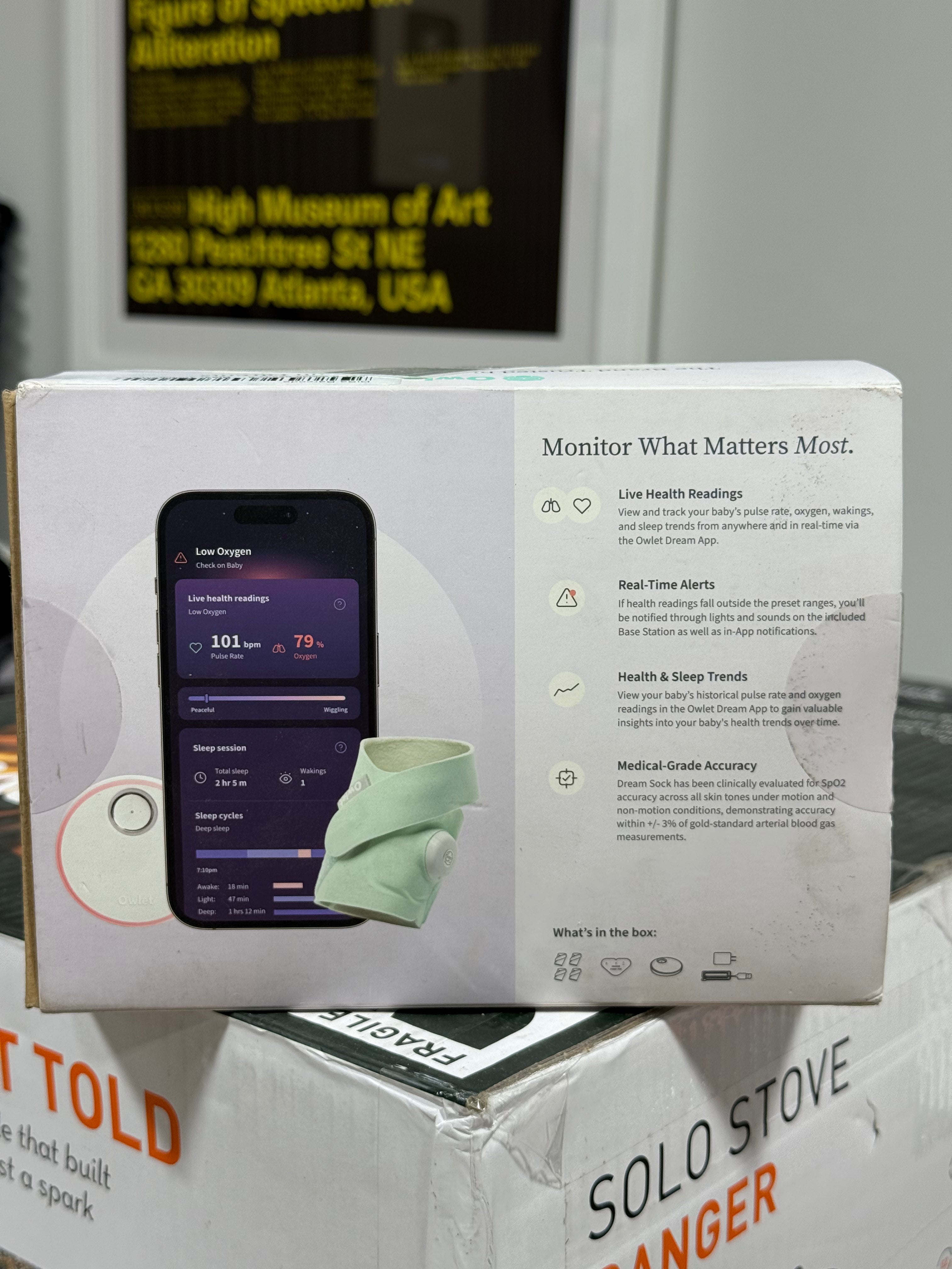 Owlet Dream Sock Baby Monitor